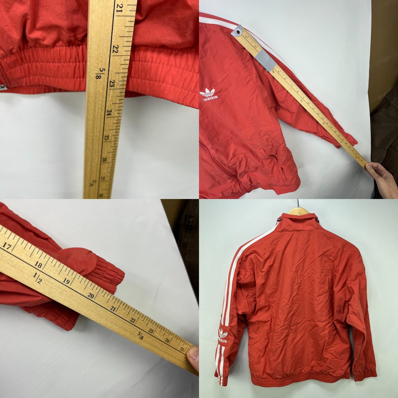 Adidas Adidas Windbreaker Jacket Womens Small Pink Zip-Up Trefoil Size S / US 4 / IT 40 - 8 Thumbnail