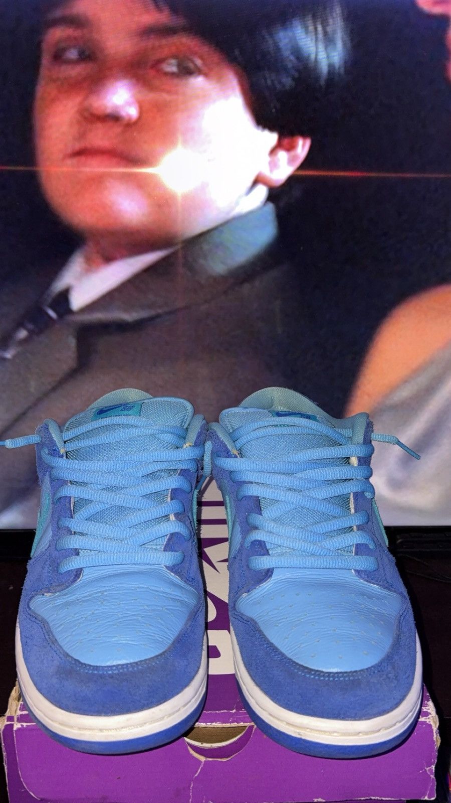 Nike SB Nike SB dunk low Blue Raspberry size 13 Size US 12 / EU 45 - 11 Thumbnail
