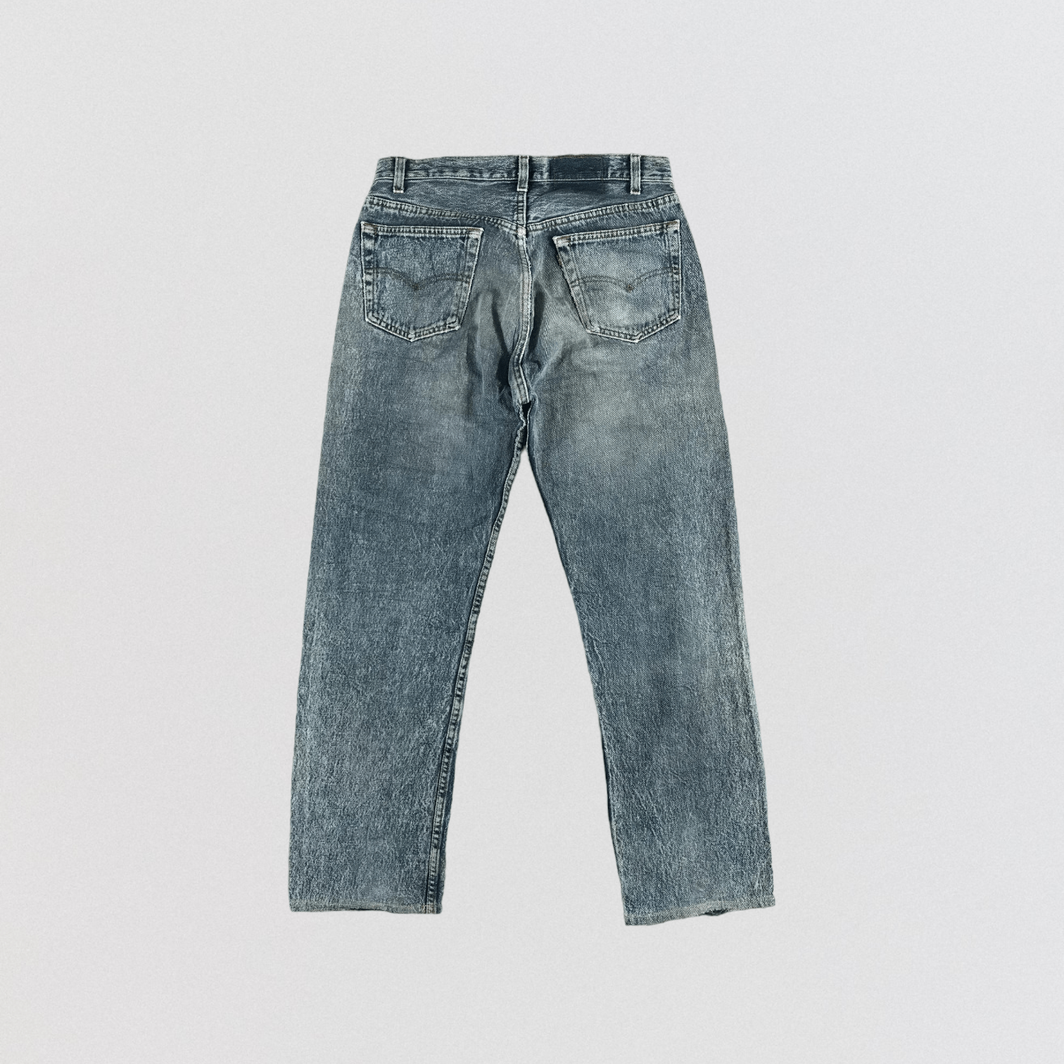 Levi's × Levi's Vintage Clothing × Vintage Vintage 90s Faded Black Levis 501 Jeans-JM2843 Size US 32 / EU 48 - 2 Thumbnail