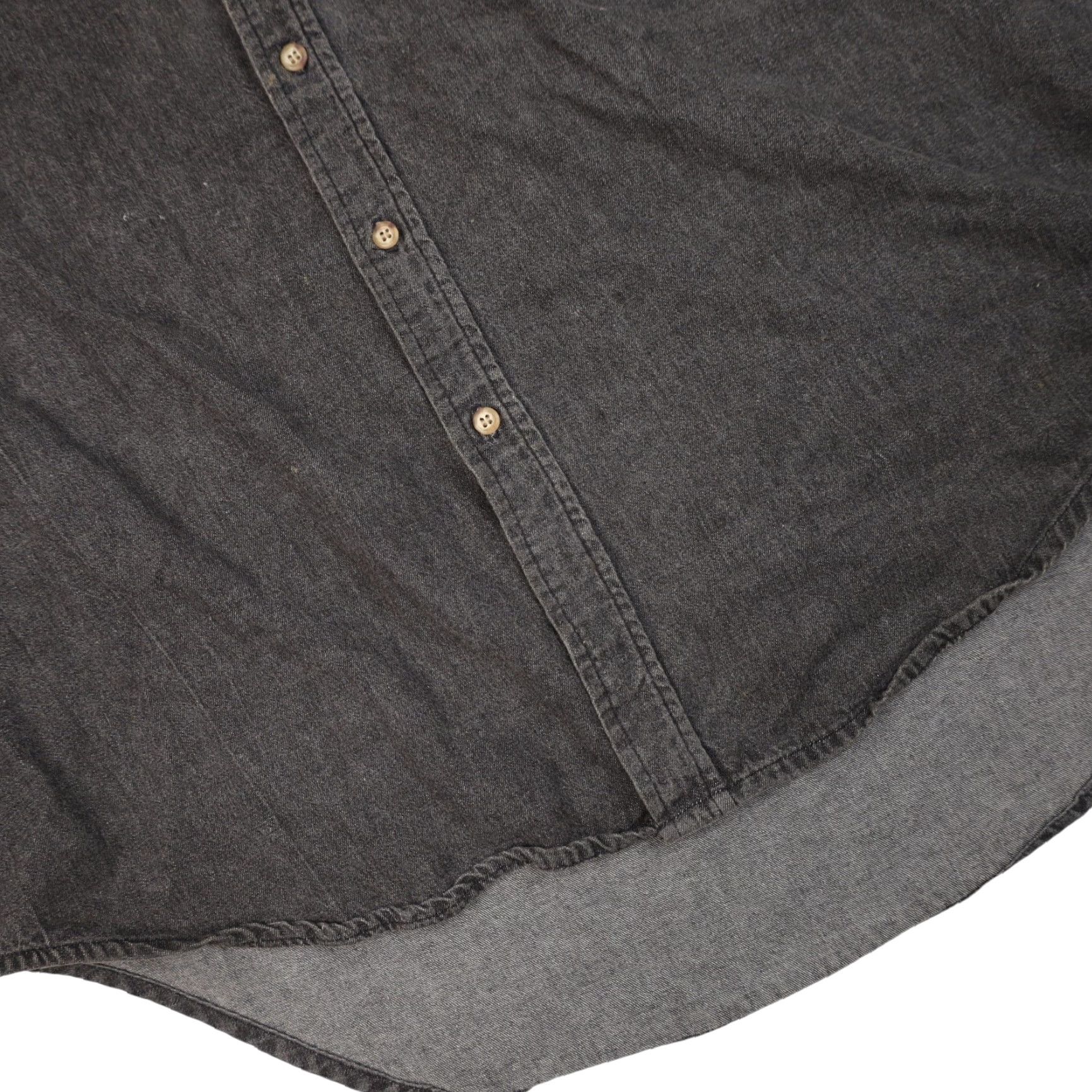 Harley Davidson VINTAGE Harley-Davidson Racing Embroidered Spellout Button Down Shirt Men XL Gray Shirt Mens XL Button-Up Size US XL / EU 56 / 4 - 5 Thumbnail