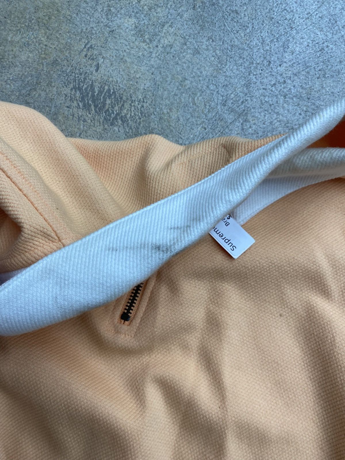 Supreme Supreme Quarter Zip Peach Rugby Size US XL / EU 56 / 4 - 4 Thumbnail