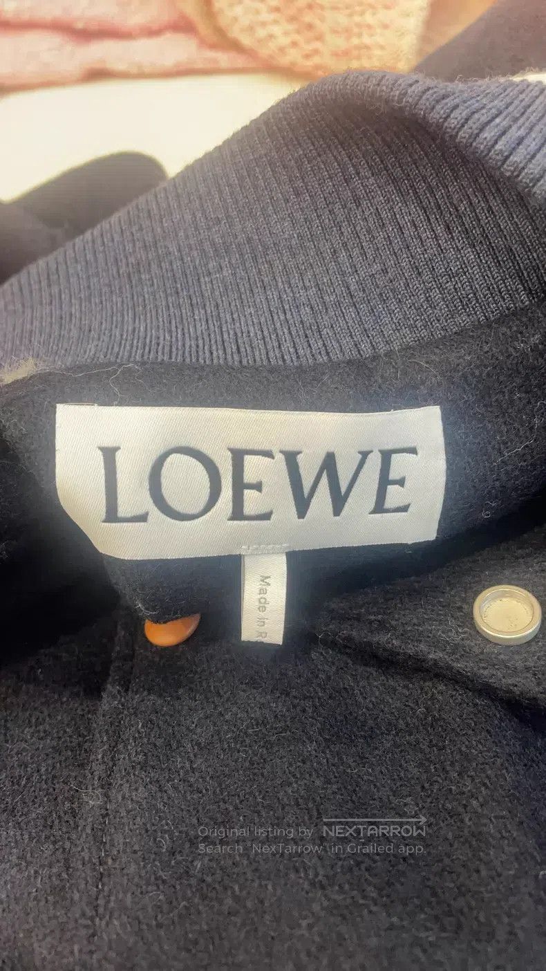 Loewe Loewe Wool and Leather Baseball Jacket Size US M / EU 48-50 / 2 - 3 Thumbnail