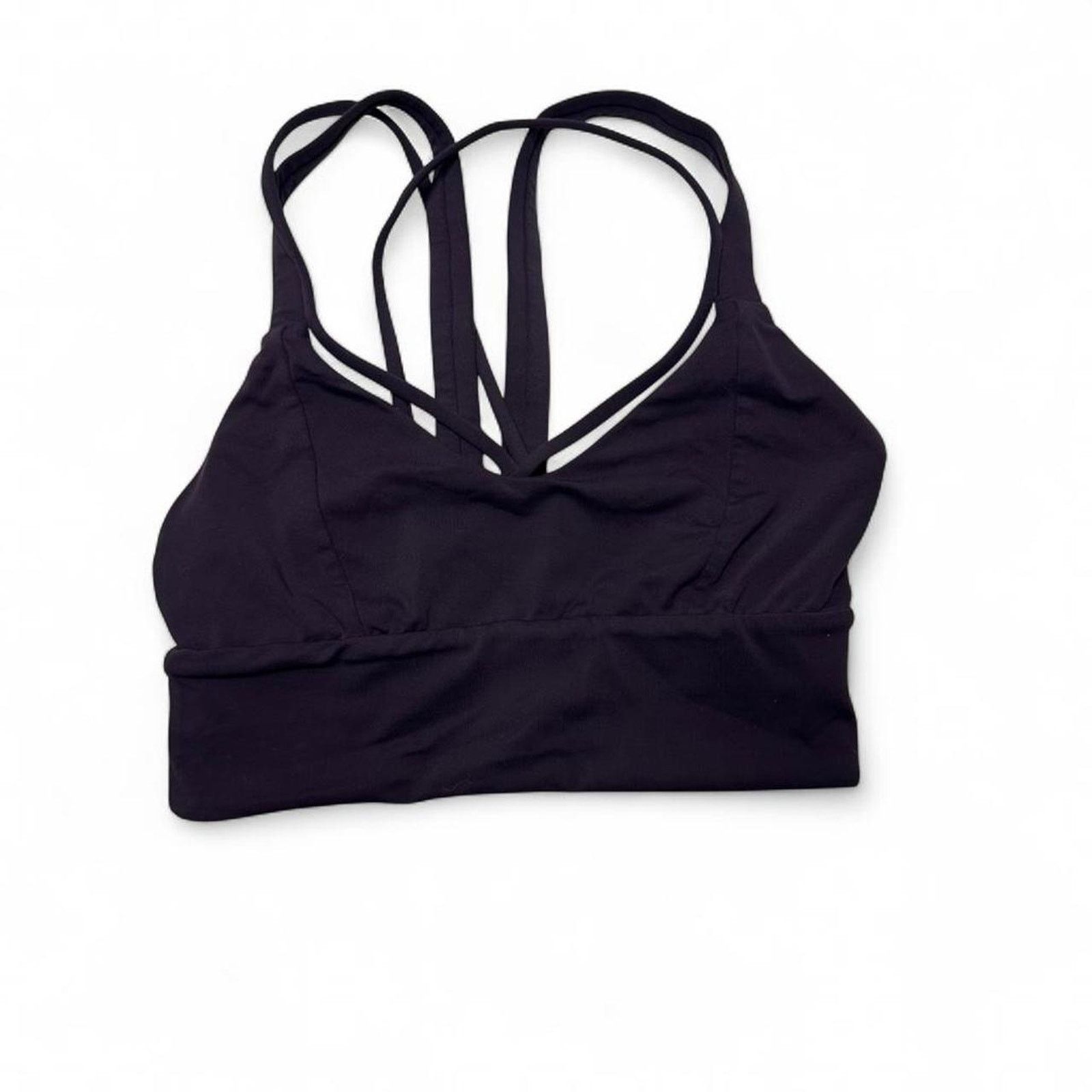 Lululemon Lululemon Pushing Limits Bra Light Color Cyber Purple Size 2 Size ONE SIZE - 1 Thumbnail