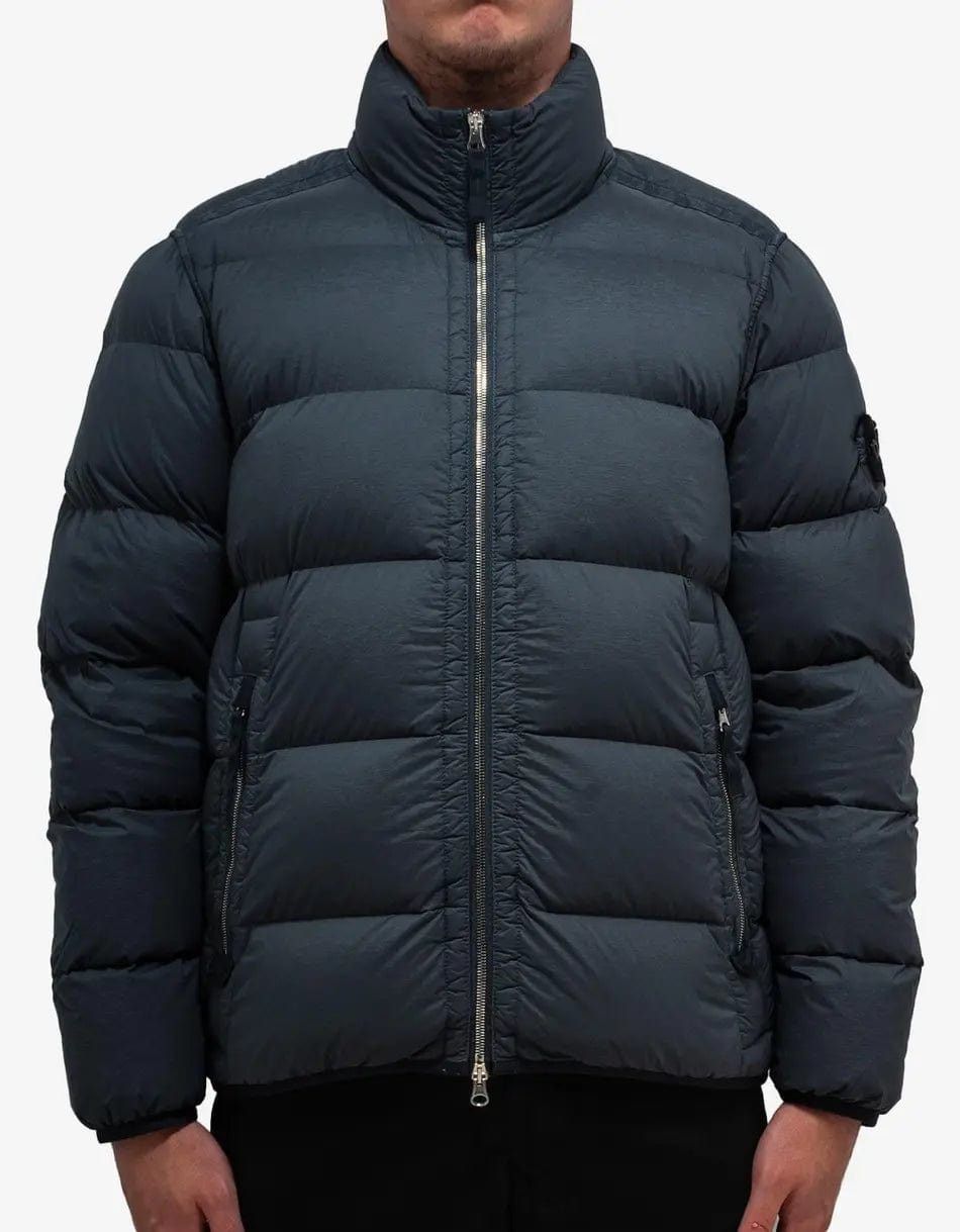 Stone Island Stone Island Grey Down Jacket Size US XL / EU 56 / 4 - 3 Thumbnail