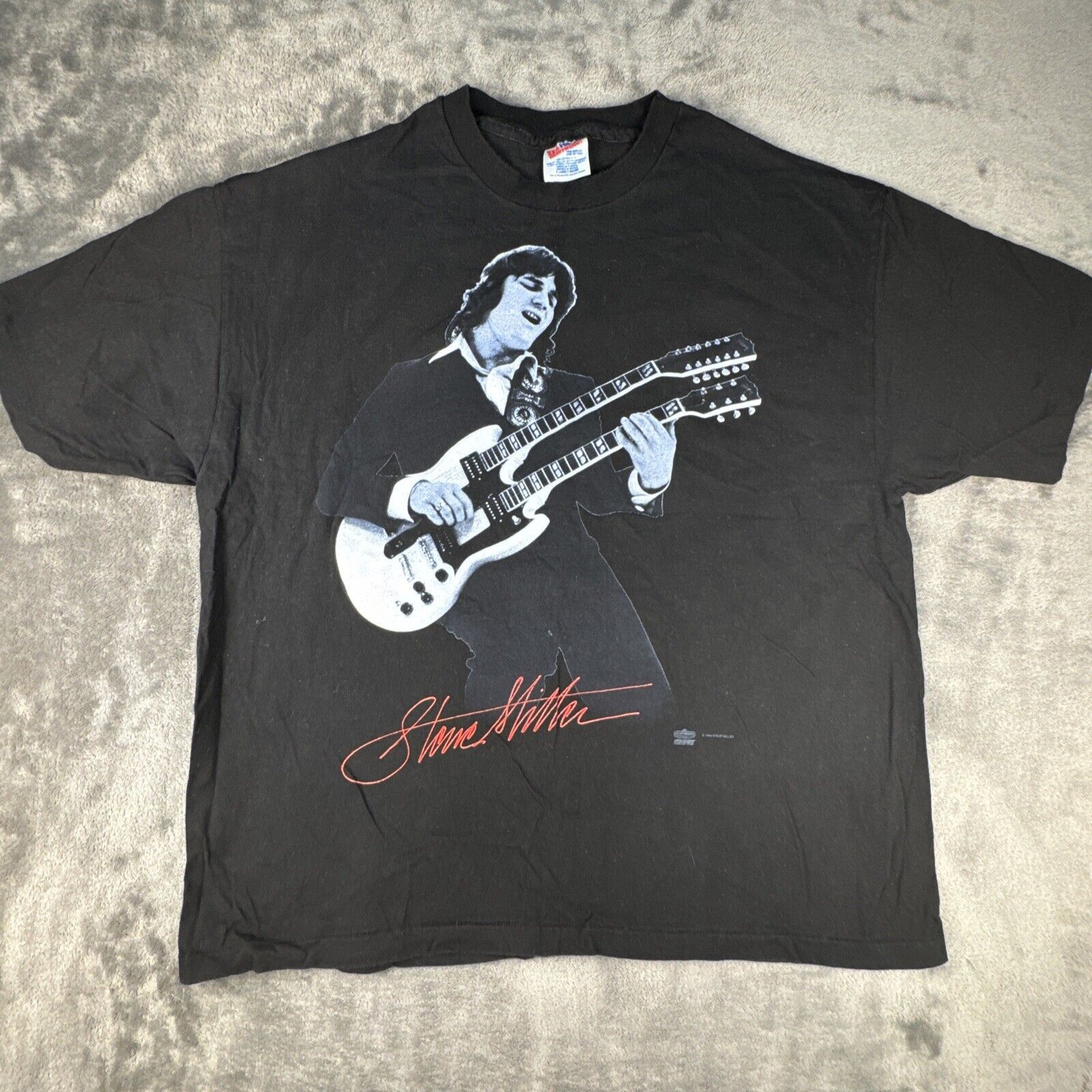Hanes Vintage Steve Miller Band 1994 Tour XL Hanes Tag T-Shirt Size US XL / EU 56 / 4 - 1 Thumbnail