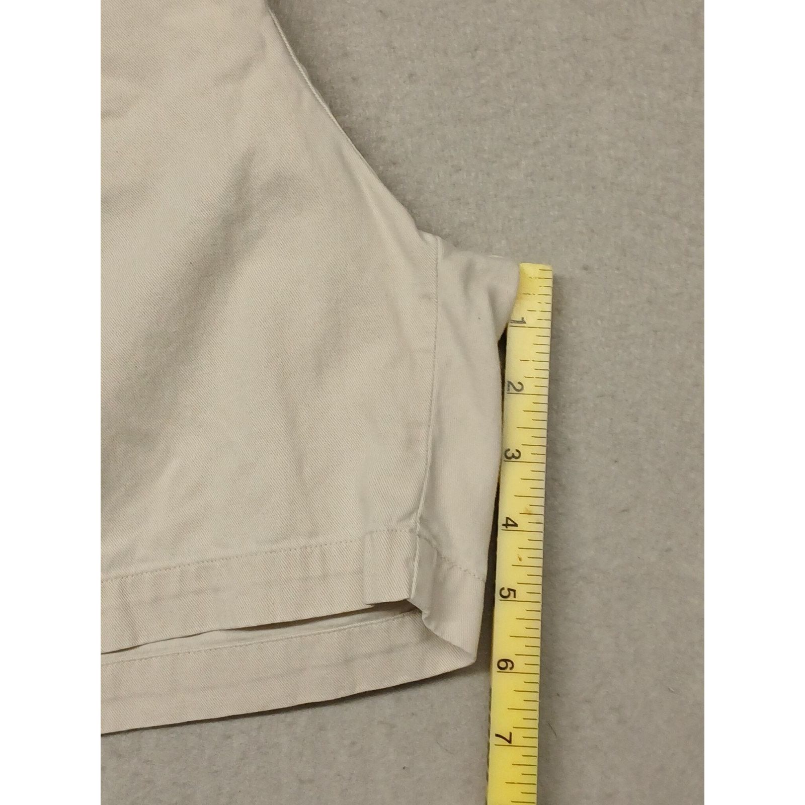 Chaps Chaps Ralph Lauren (Large) Men's Beige Vintage Cotton Shorts Size US 34 / EU 50 - 7 Thumbnail
