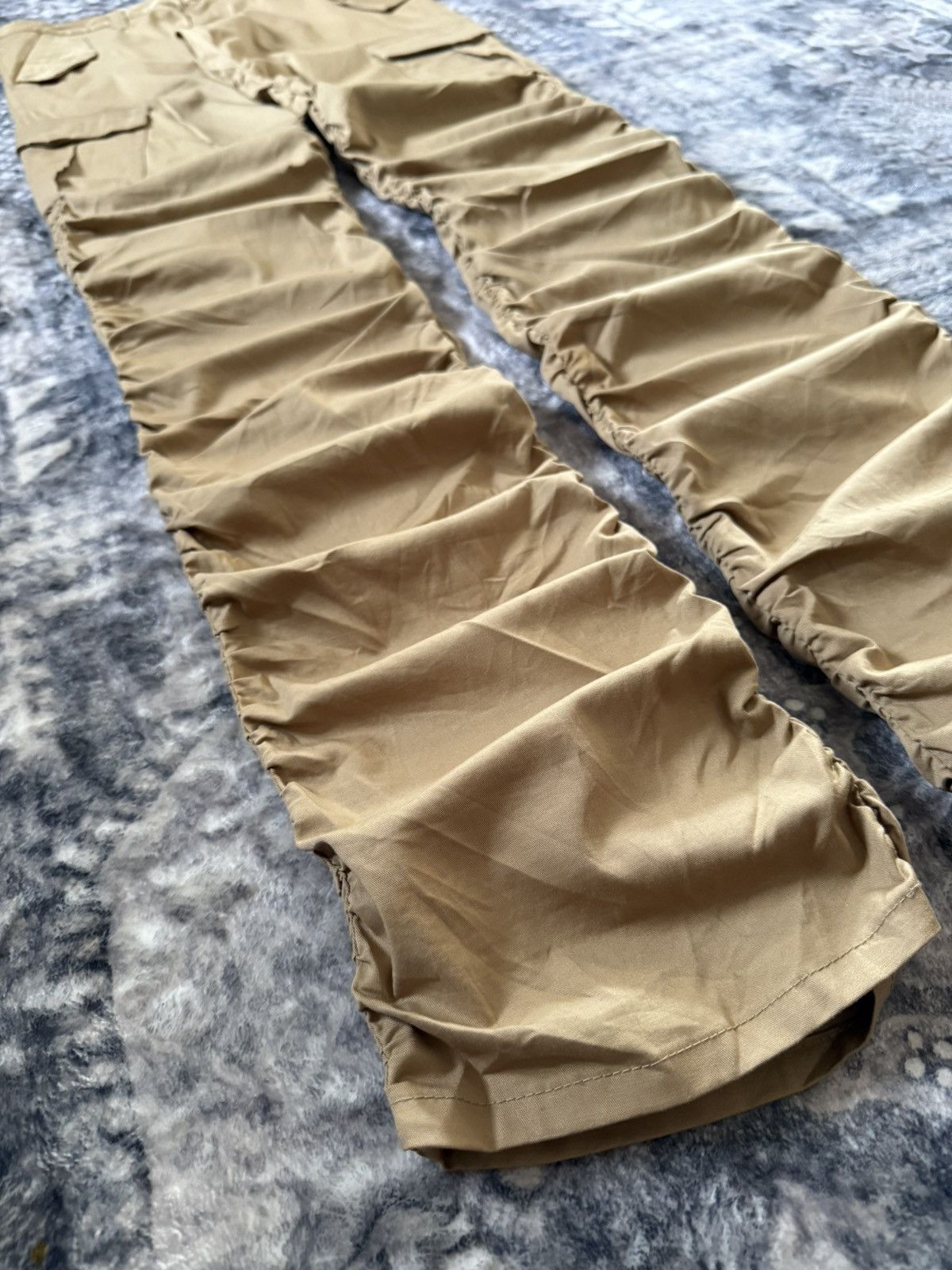 Tornado Mart Tornado Mart japan 40” inseam tornado stacked cargo pants Size US 32 / EU 48 - 9 Thumbnail