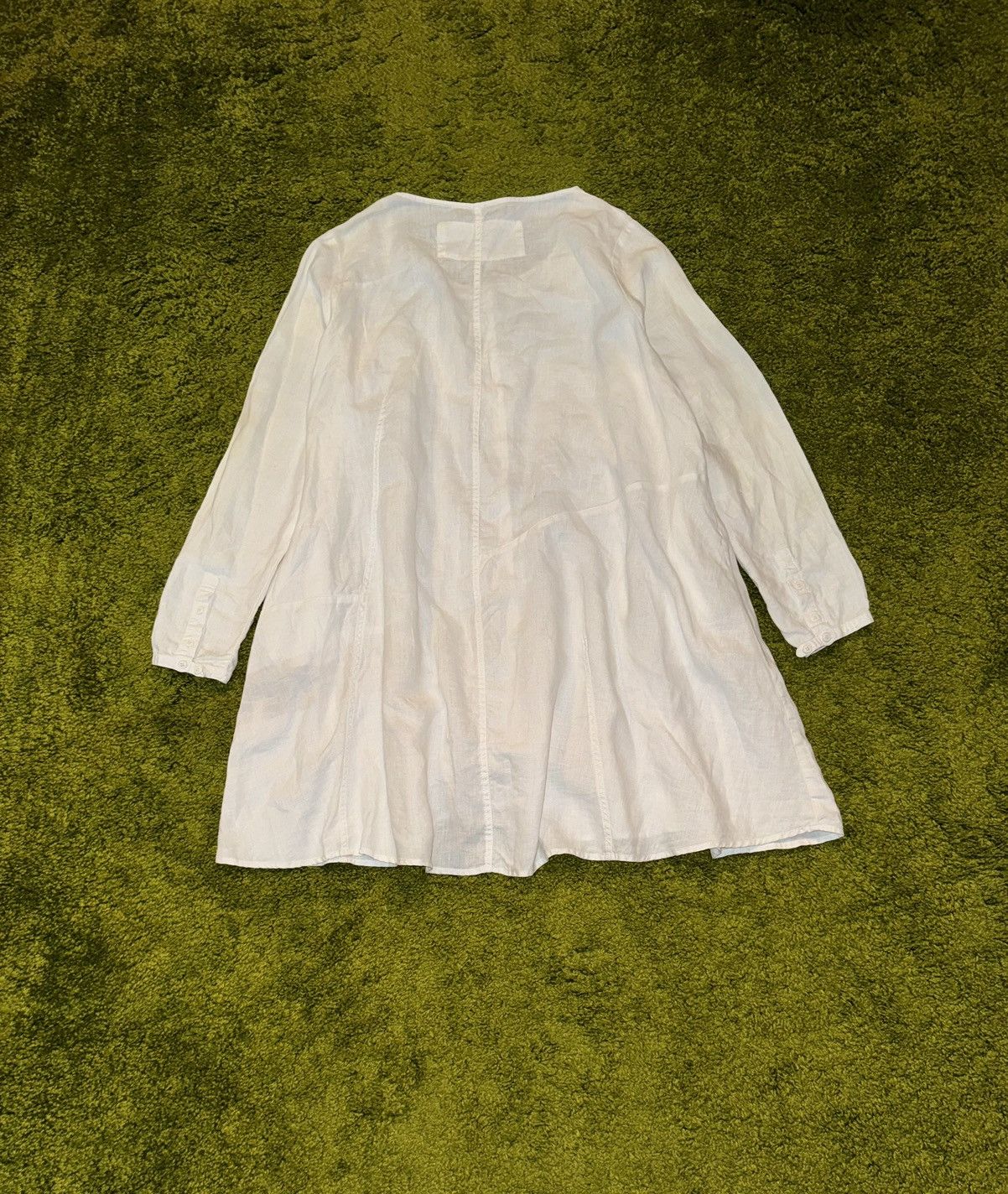 Designer × Rundholz Rundholz avant garde 100% linen dress tunic Size L / US 10 / IT 46 - 2 Thumbnail