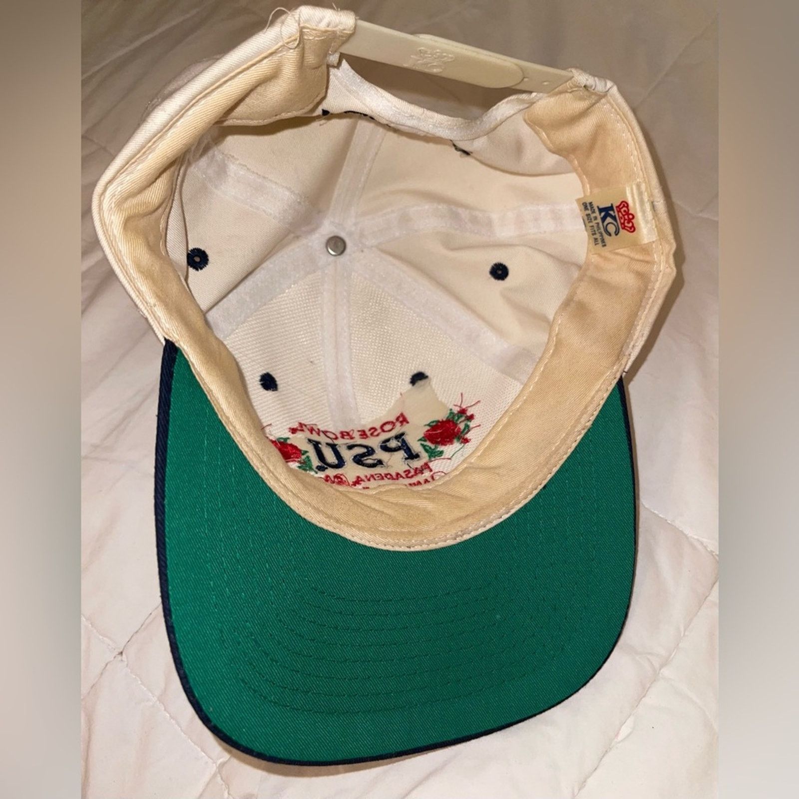 Vintage Vintage Rose Bowl PSU Embroidered Cap Pasadena CA Jan 2 1995 Size ONE SIZE - 2 Thumbnail