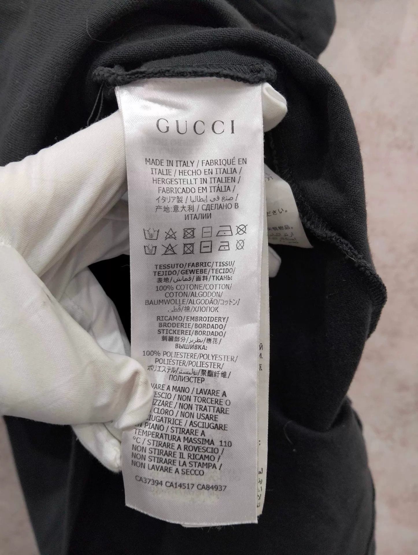 Gucci GUCCI Star Embroidered Big Logo Short Sleeve T-Shirt S Size US S / EU 44-46 / 1 - 5 Thumbnail
