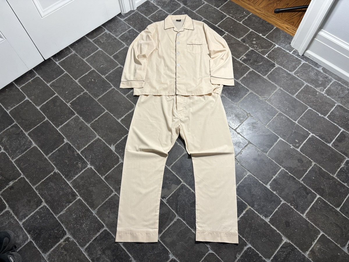 Vintage Vintage Pajama 70s Matching Set Sleep Shirt Pants 80s Perma Size US 38 / EU 54 - 12 Thumbnail