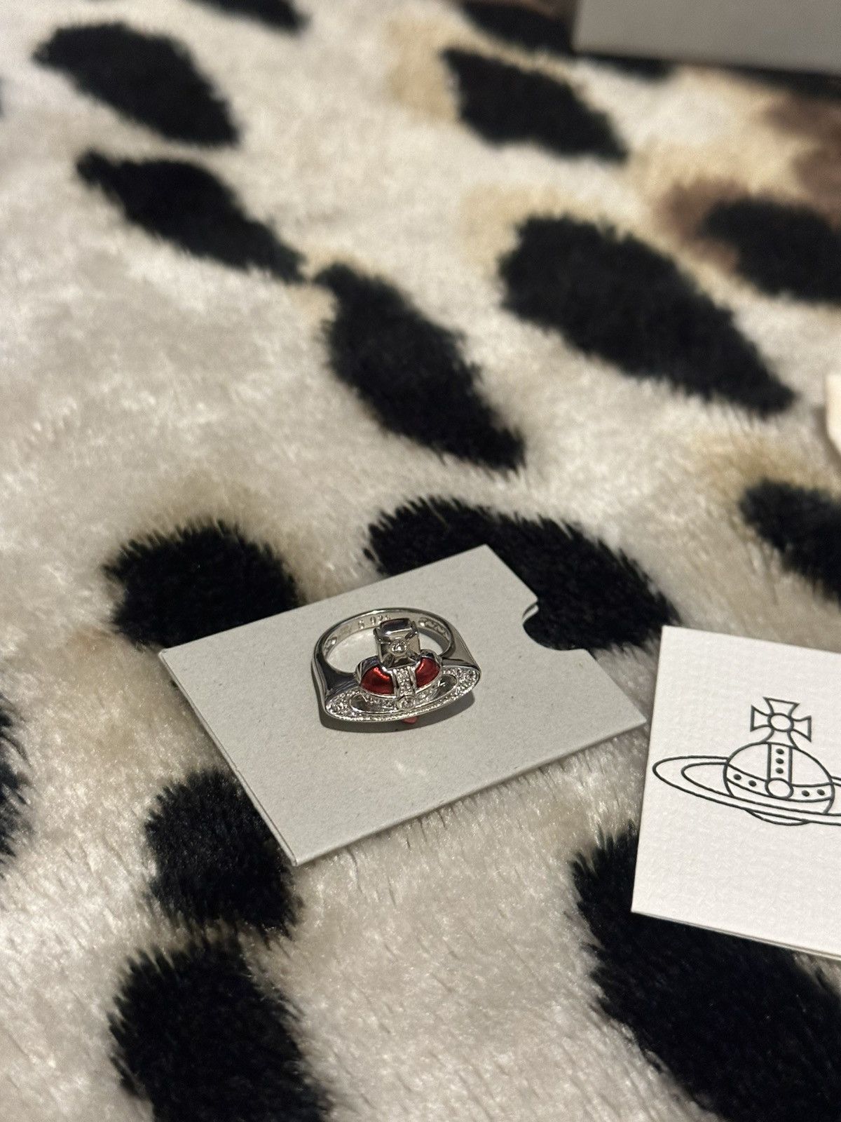 Vivienne Westwood Vivienne Westwood Diamante Ring Size ONE SIZE - 1 Thumbnail