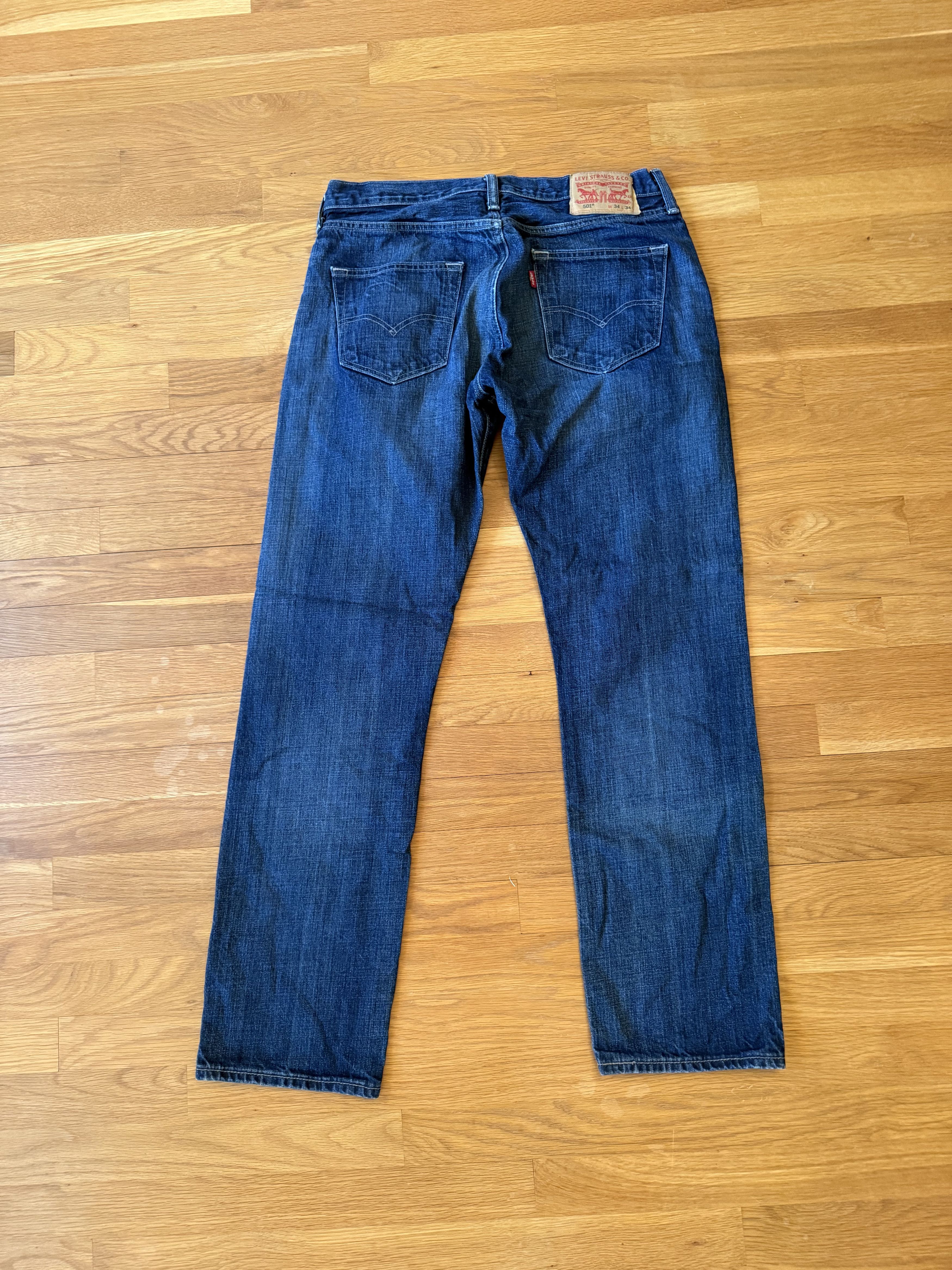 Levi's Levis 501 Jeans 34x34 Size US 34 / EU 50 - 4 Thumbnail