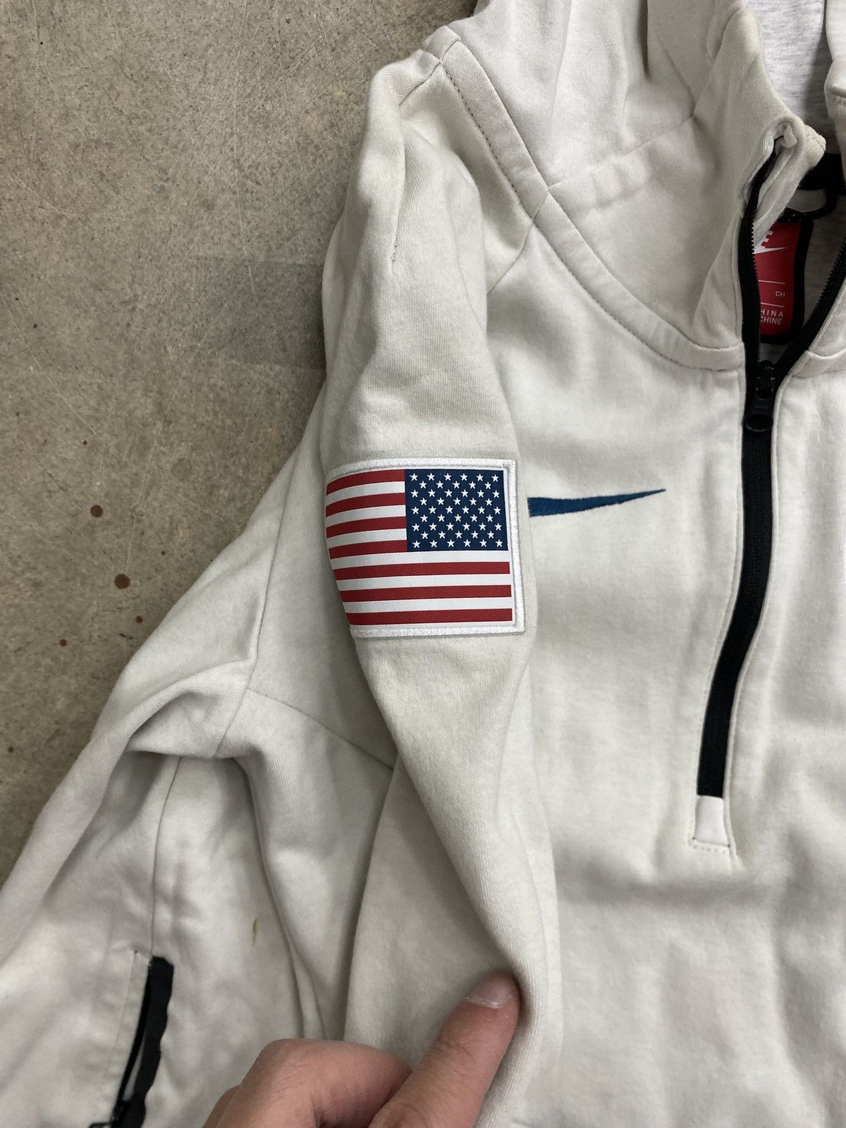 Nike Nike Olympics White Team Issued Jacket Size US S / EU 44-46 / 1 - 6 Thumbnail