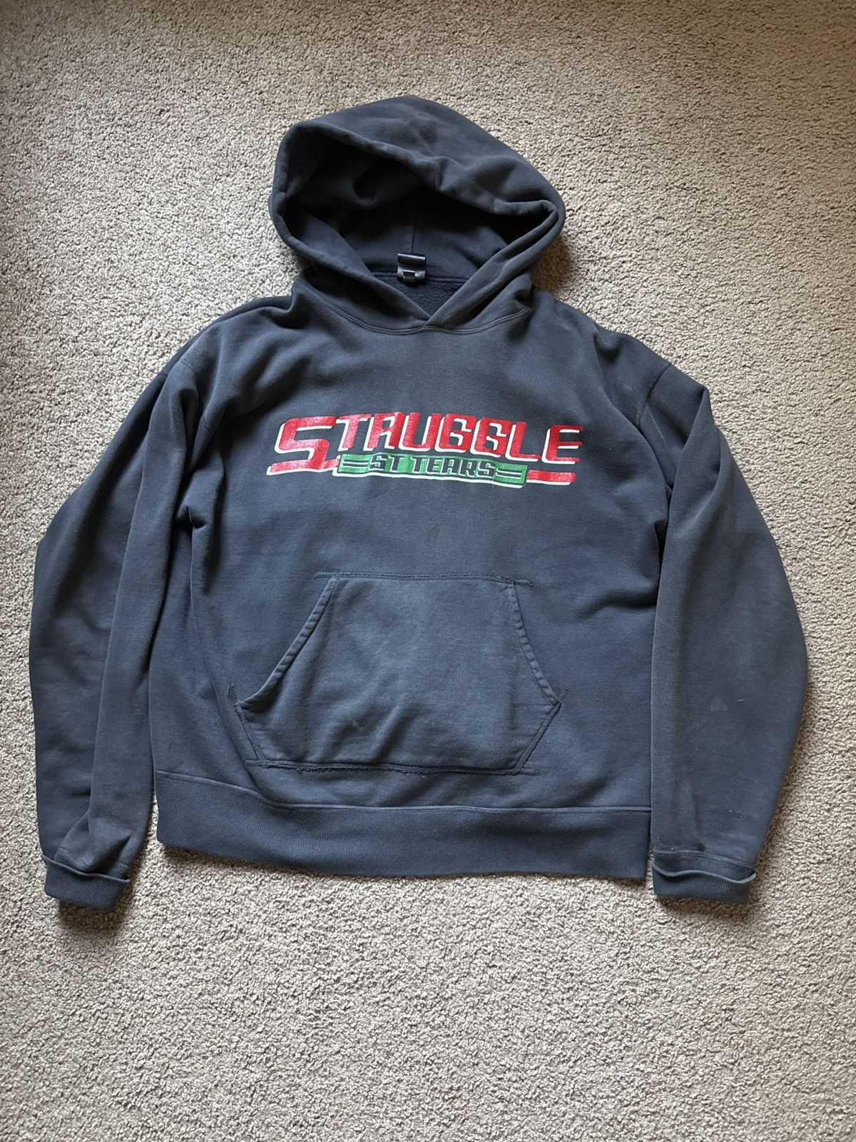 DENIM TEARS × Saint Michael Saint Mxxxxxx Struggle hoodie