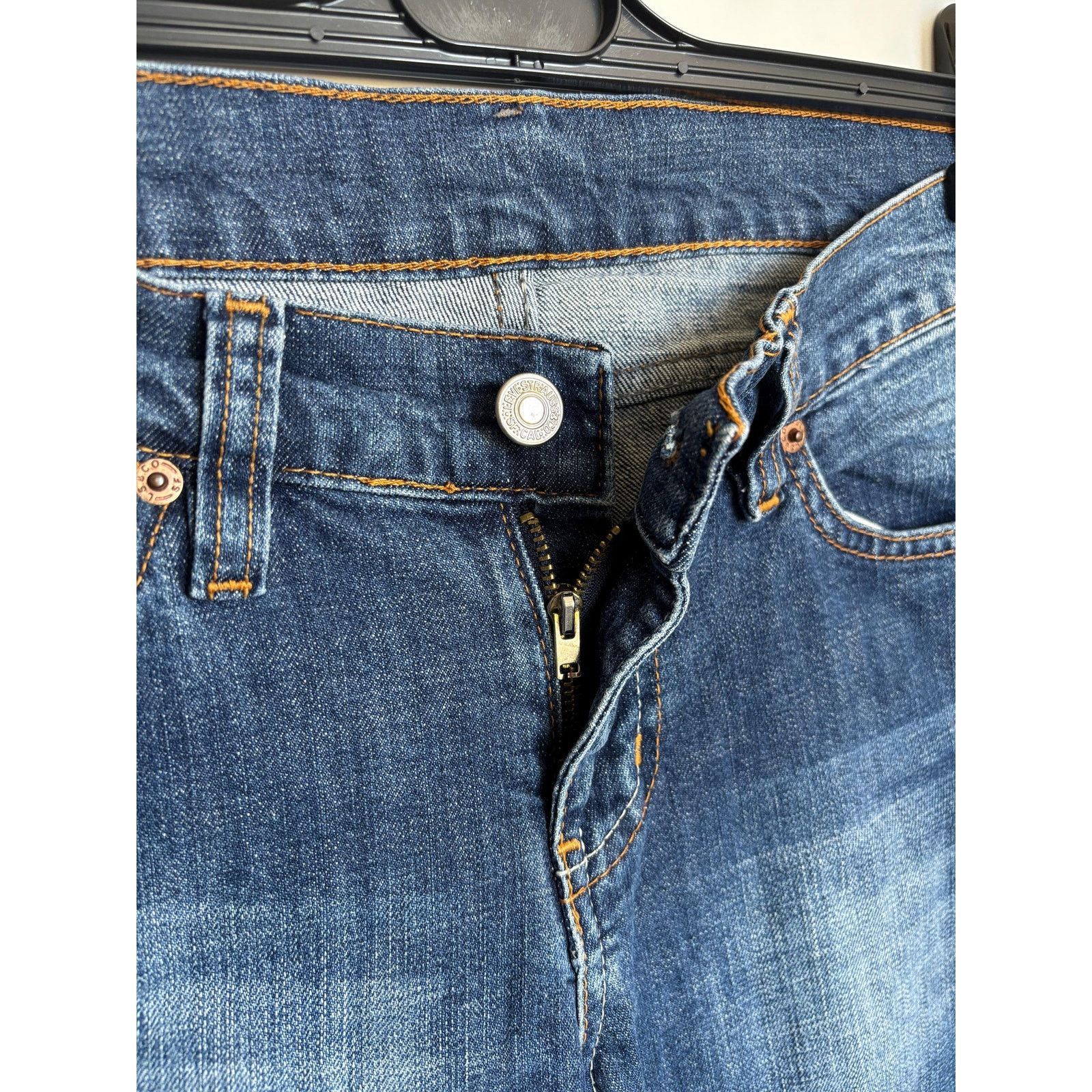 Japanese Brand × Levi's × Levi's Vintage Clothing Levi’s 507 1996 USA Jeans Zip Fly Low Rise Straight Fit W31 Size US 31 - 5 Thumbnail