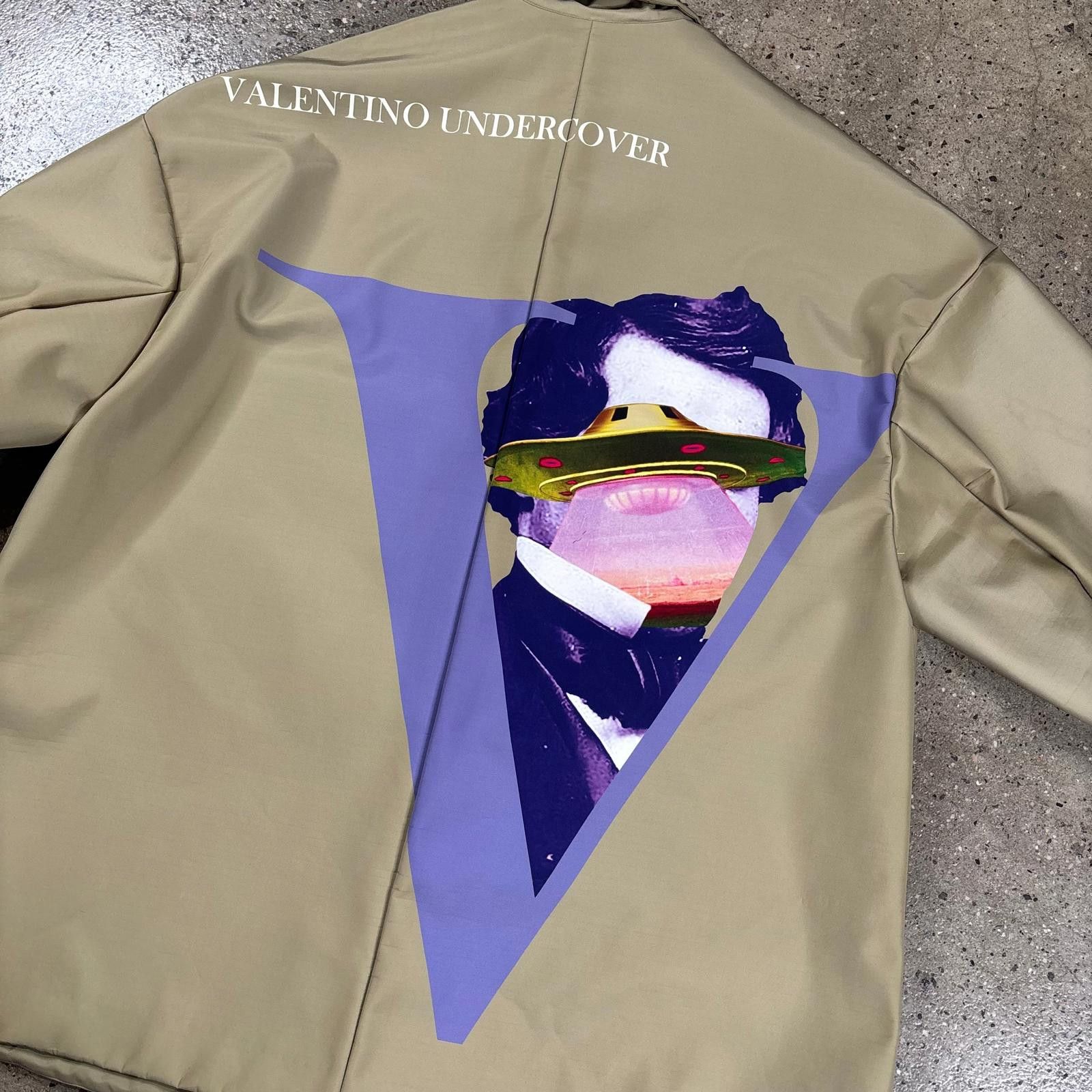 Valentino Valentino X Undercover Logo Trench Coat Size US XL / EU 56 / 4 - 6 Thumbnail