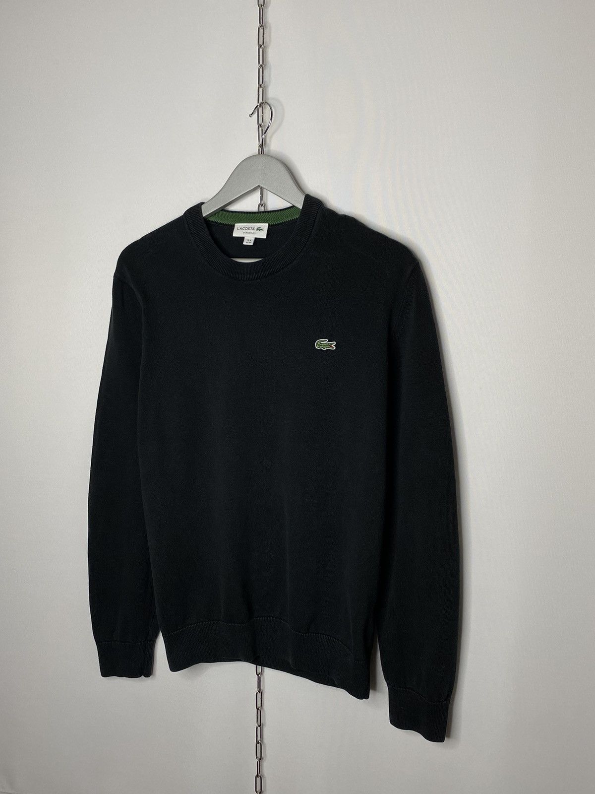 Lacoste 🐊Lacoste Sport Black Sweatshirt Jumper Pullover Luxury 🐊 Size US M / EU 48-50 / 2 - 3 Thumbnail