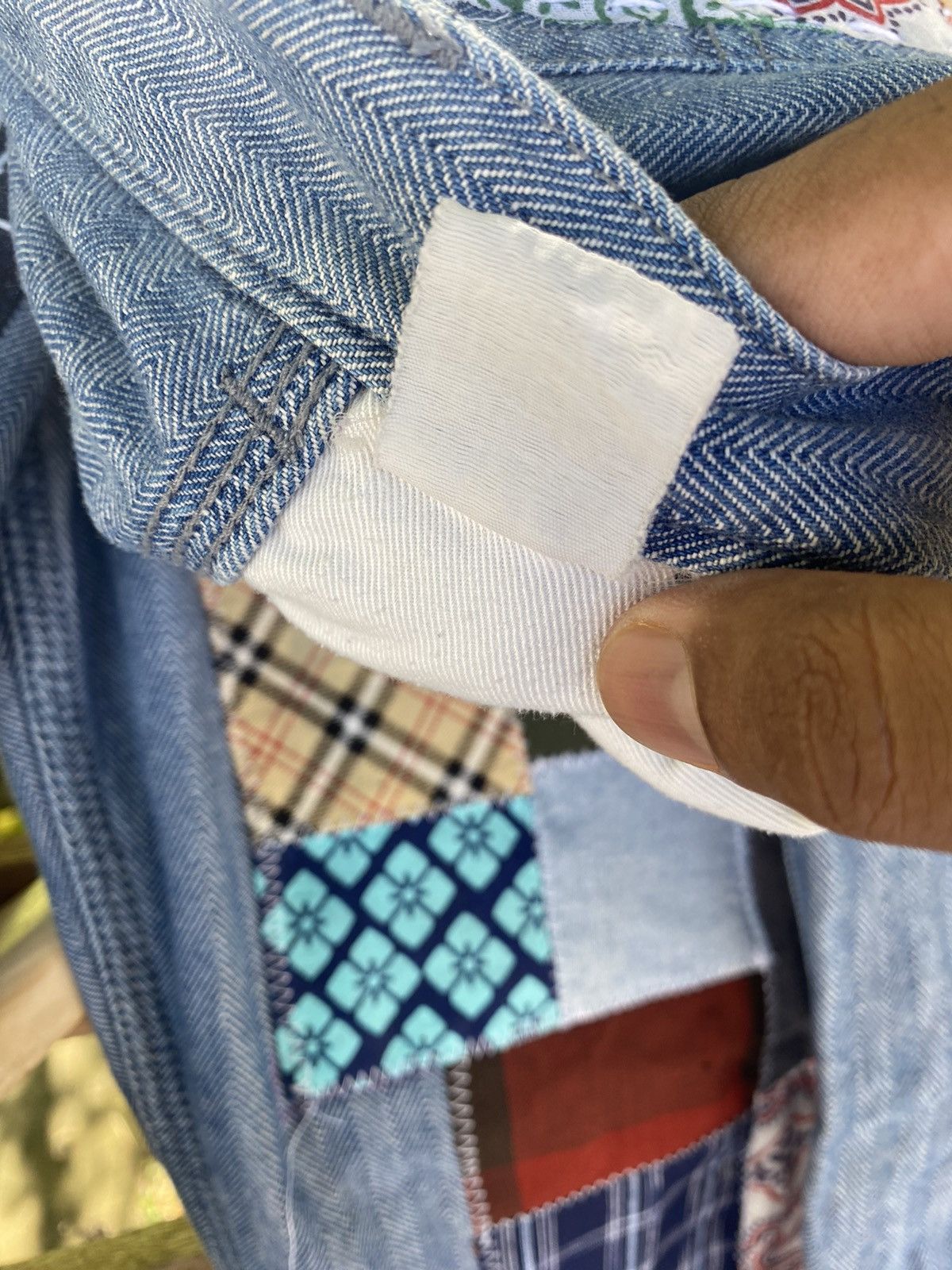 Japanese Brand Vintage Patchwork Oshkosh Carpenter Reworked Pants Size US 33 - 14 Thumbnail