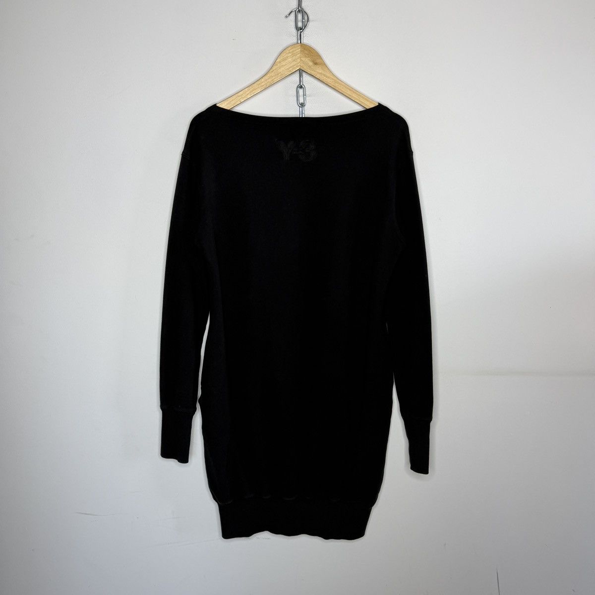 Y-3 Y-3 Yohji Yamamoto Long-sleeve Long Sweatshirt Avant Garde Size M / US 6-8 / IT 42-44 - 6 Thumbnail