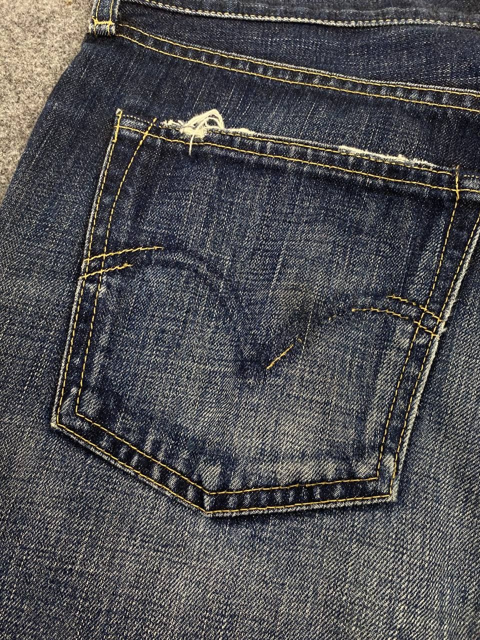Levi's vintage levis 502 distressed denim nice design Size US 34 / EU 50 - 4 Thumbnail