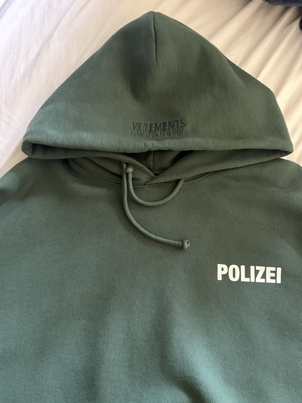 Vetements Vetements Polizei Hoodie Size US XS / EU 42 / 0 - 2 Thumbnail