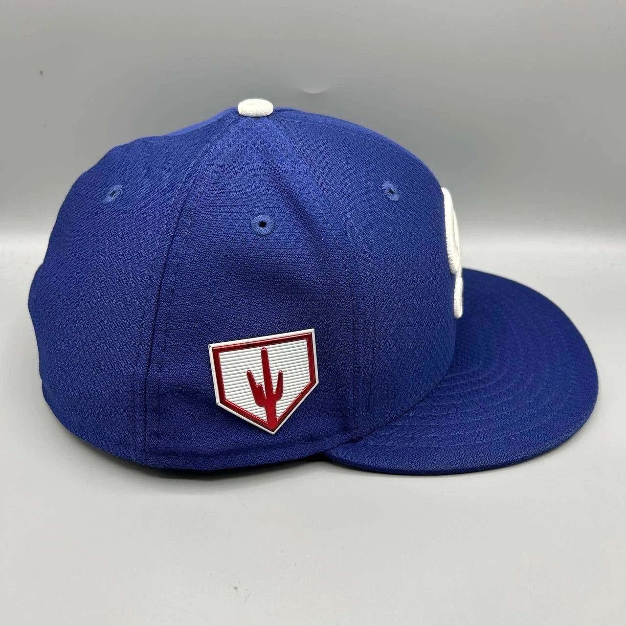 New Era Los Angeles LA Dodgers Hat Men 8 Blue Gray Fitted Cap Size ONE SIZE - 8 Thumbnail