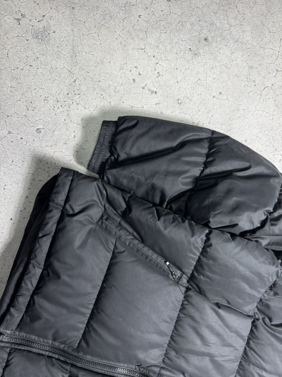 Nike Nike Down Puffer Bomber Jacket Big Swoosh Vintage 90’s Size US S / EU 44-46 / 1 - 3 Thumbnail