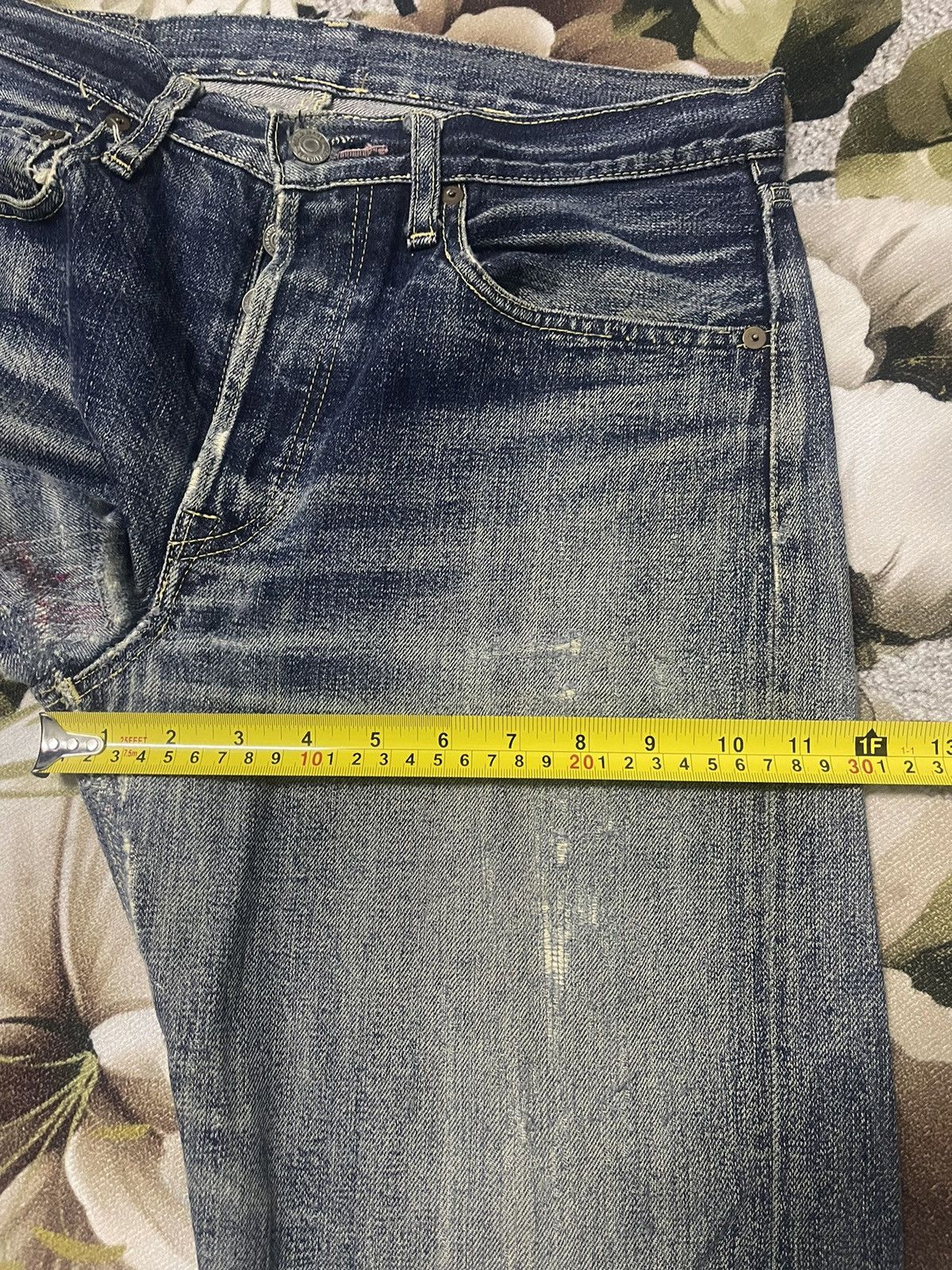 Japanese Brand Kapital Jeans Distressed Selvedge Size US 32 / EU 48 - 18 Thumbnail