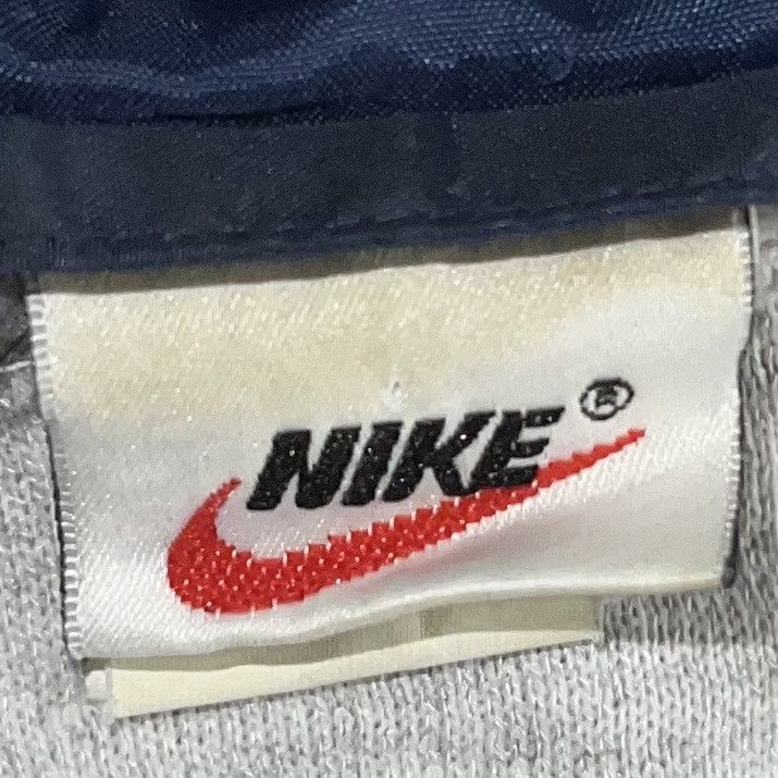 Nike × Vintage Vintage 90s Nike Windbreaker Jacket Blue Size US L / EU 52-54 / 3 - 10 Thumbnail