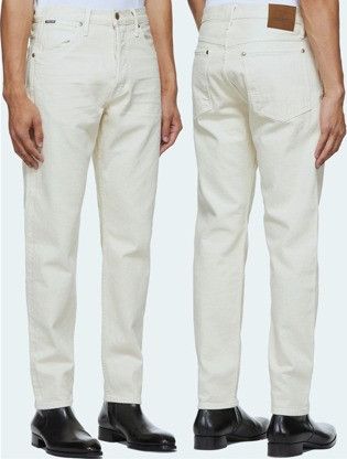 Tom Ford o1loc1c0724 TFD017 Denim in White Size US 30 / EU 46 - 1 Preview
