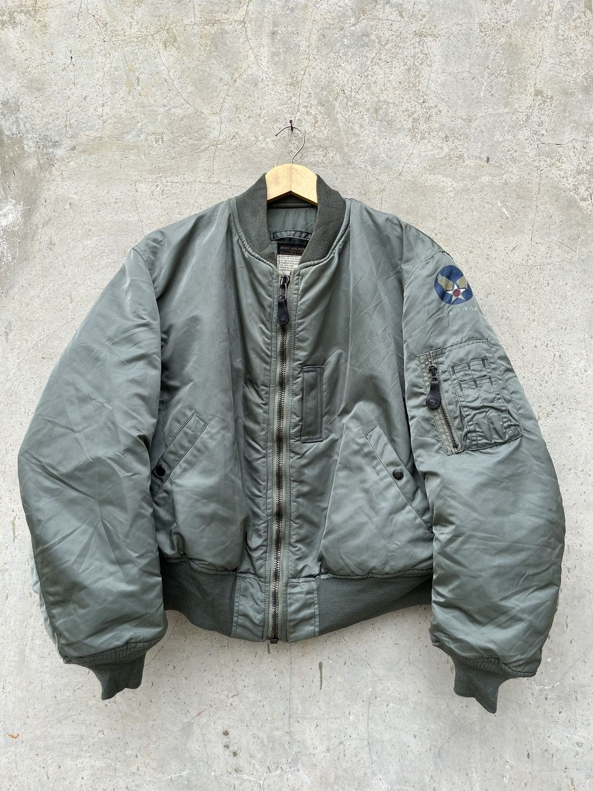80s〜90s alpha B-15D short flight jacket Alpha Industries Men's B-15 Flight Jacket (XS, Black) at Amazon