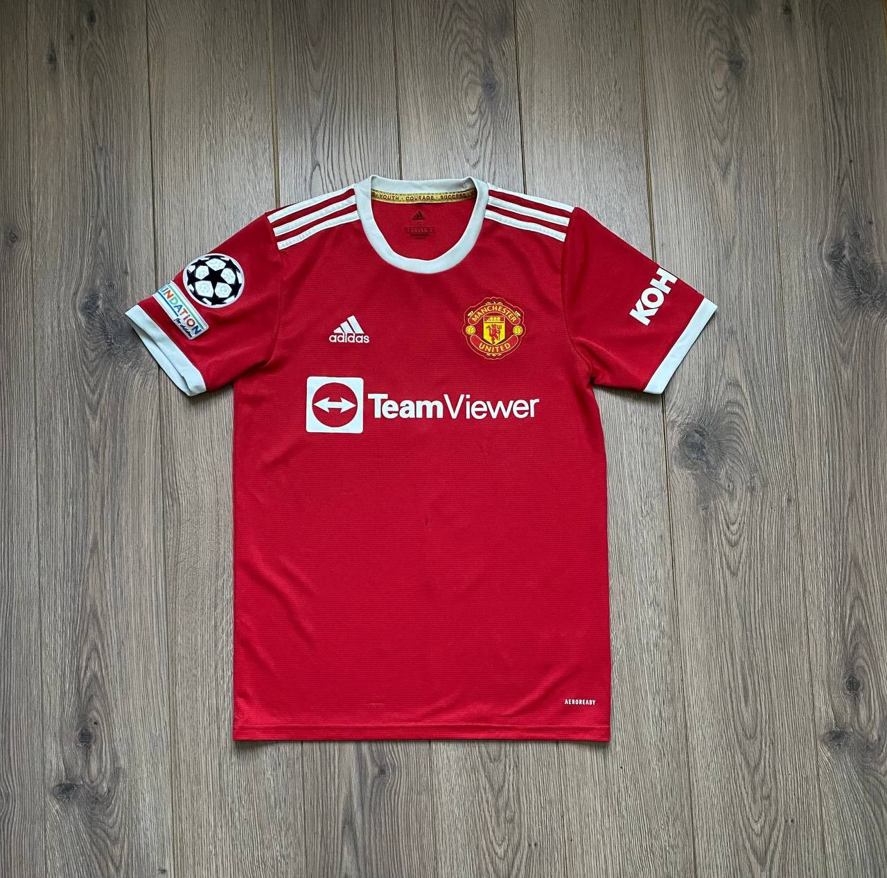 Adidas Manchester United #7 Ronaldo 21/22 Home Jersey Size S