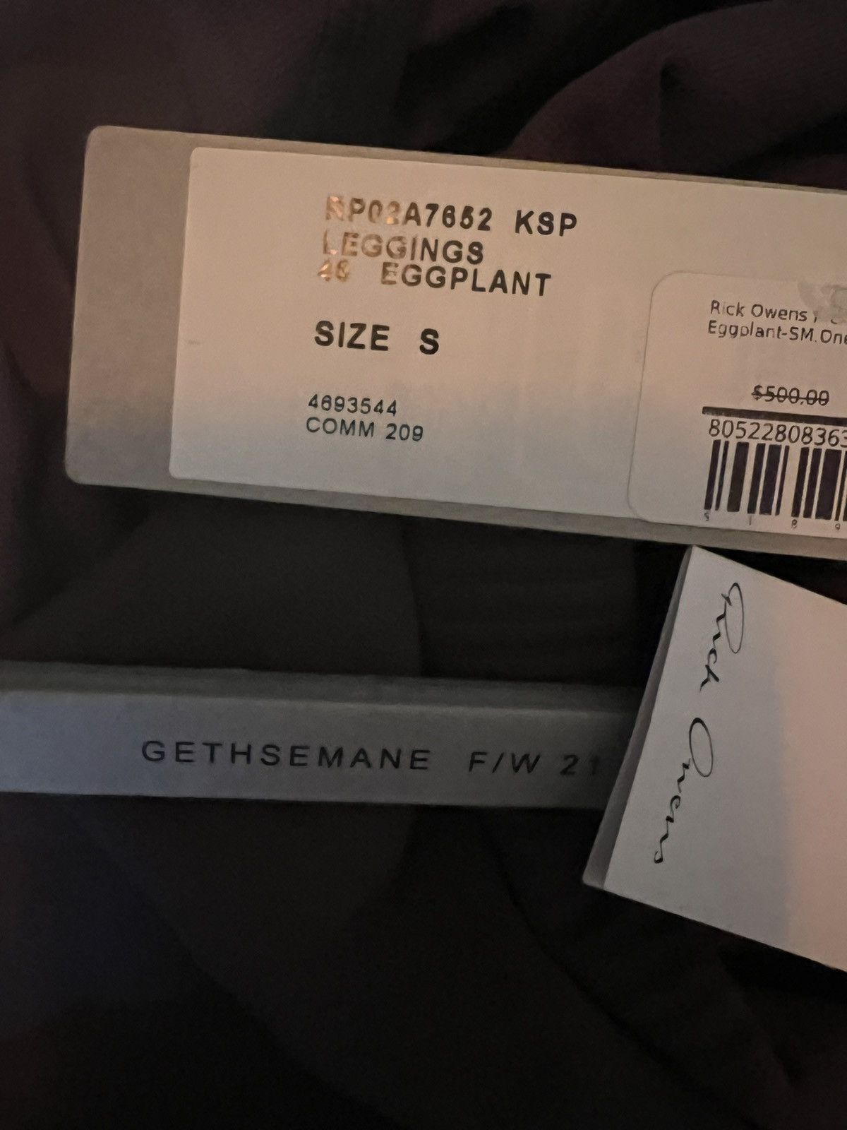 Rick Owens Rick Owens Soft Leggings S Size 23" - 7 Thumbnail