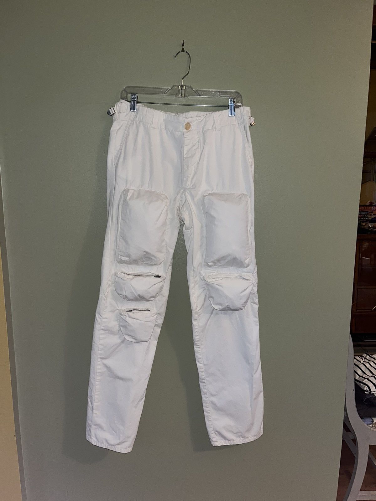 Helmut Lang HELMUT LANG FW99 ASTRO CARGO PANTS Size US 32 / EU 48 - 4 Thumbnail