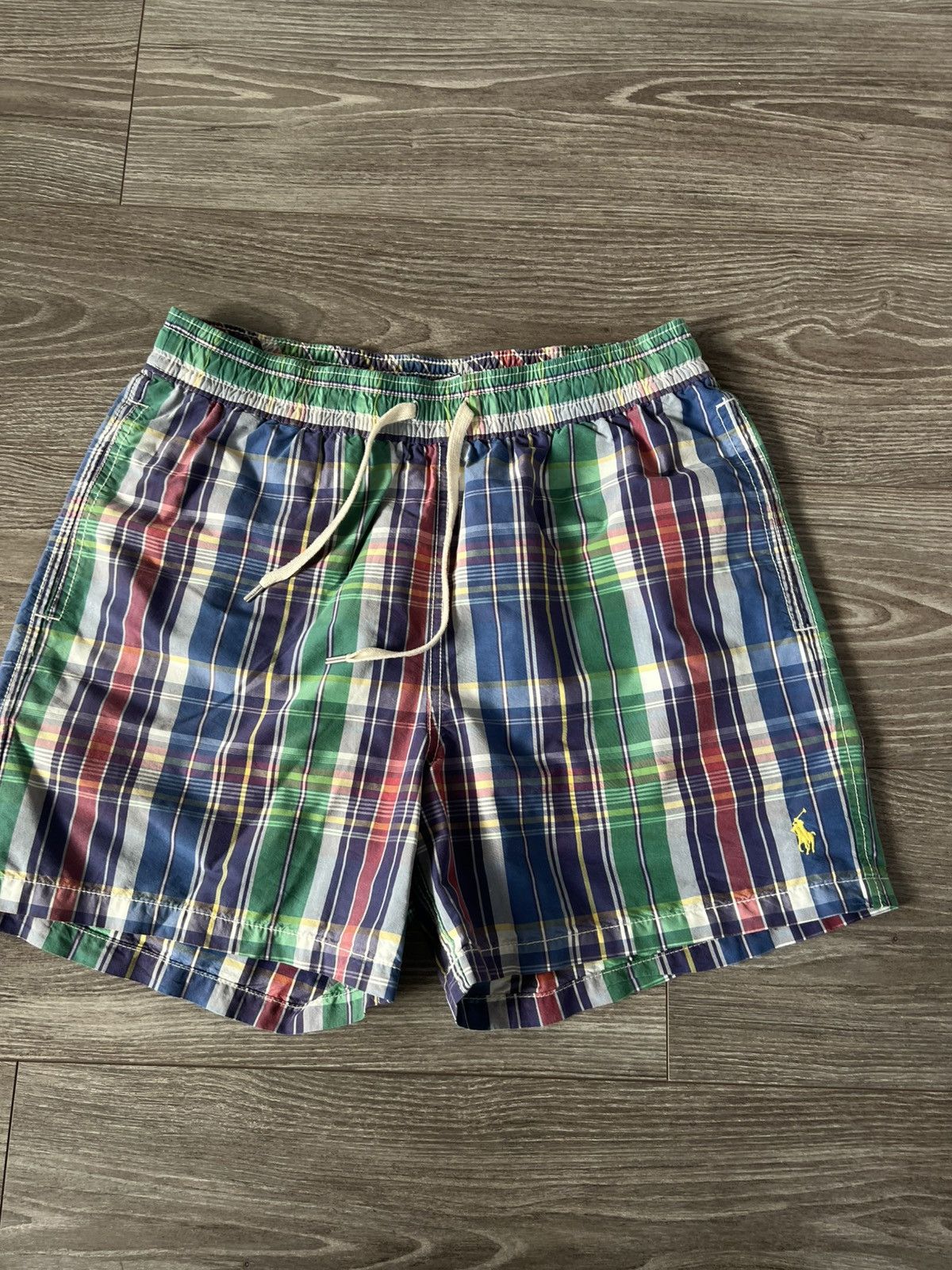 Polo Ralph Lauren × Ralph Lauren × Vintage ‼️Vintage Polo Ralph Lauren RRL Swim/Casual Shorts ‼️ Size US 34 / EU 50 - 6 Thumbnail