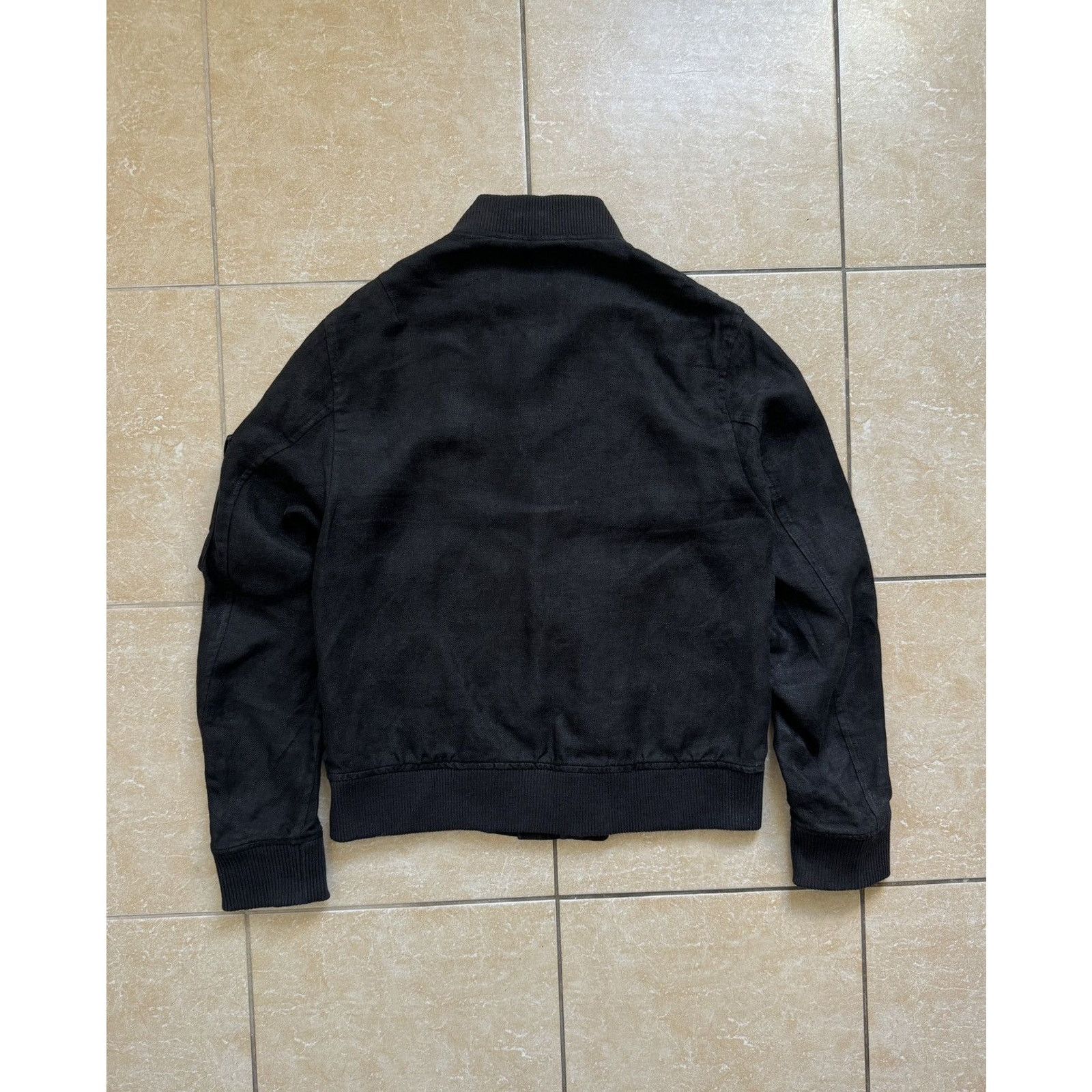 Our Legacy Vintage Our Legacy SS14 Black Flower Linen Bomber Jacket Size US S / EU 44-46 / 1 - 8 Thumbnail