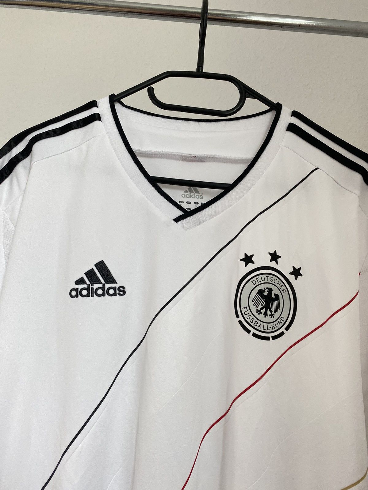 Adidas Germany 2012 2013 Football Shirt Soccer Jersey Spain France Size US XL / EU 56 / 4 - 2 Thumbnail