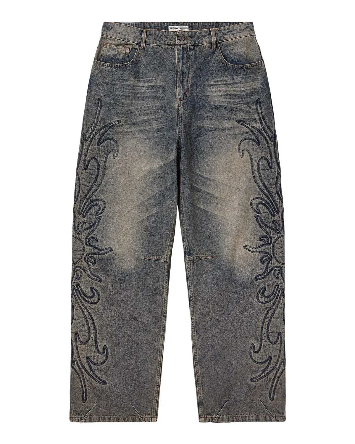 Vale Forever Flare Denim Light Rinse Grey Size US 34 / EU 50 - 1 Preview