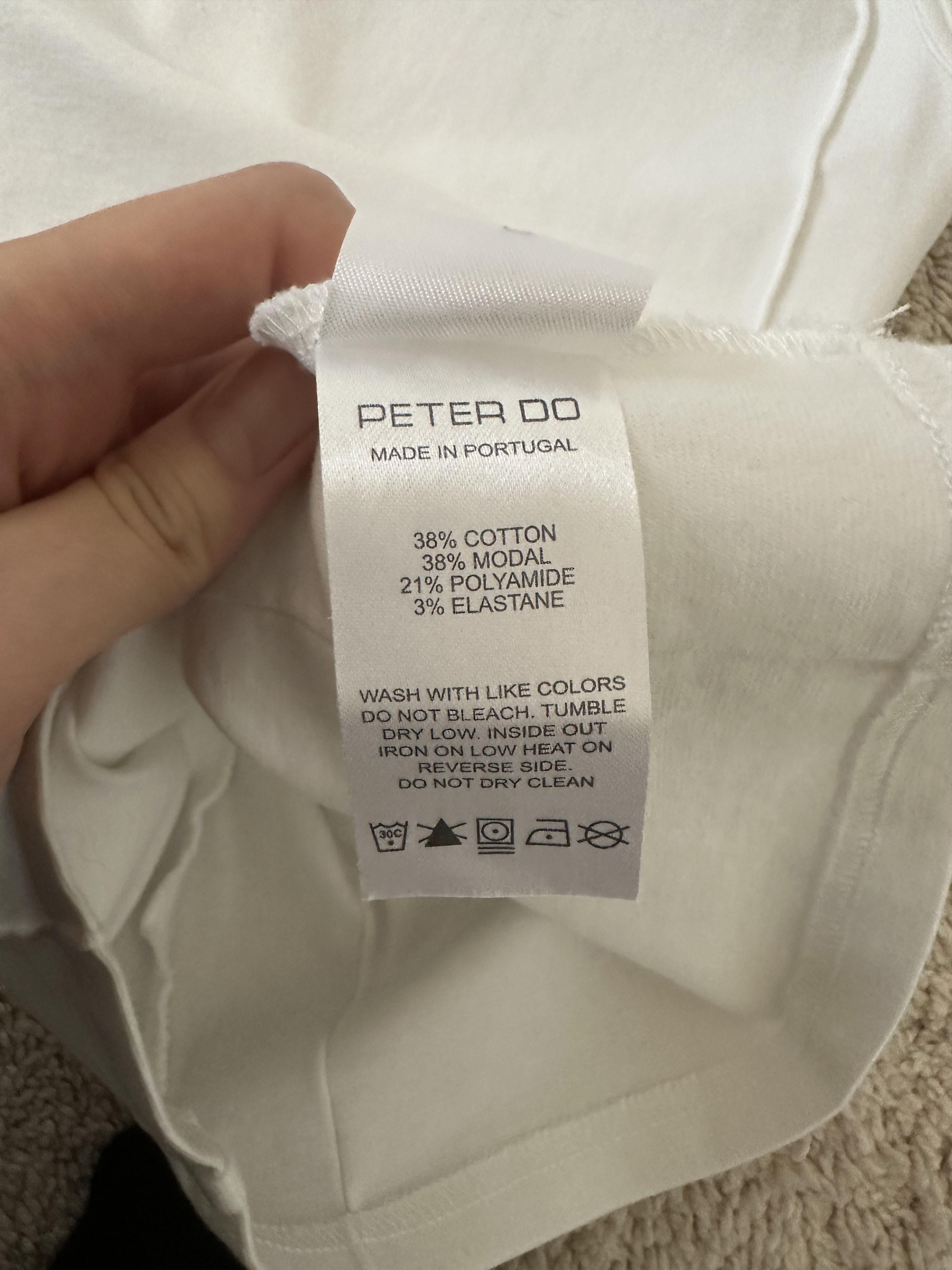 Peter Do Peter Do Creased Logo Tank Top Size M / US 6-8 / IT 42-44 - 5 Thumbnail
