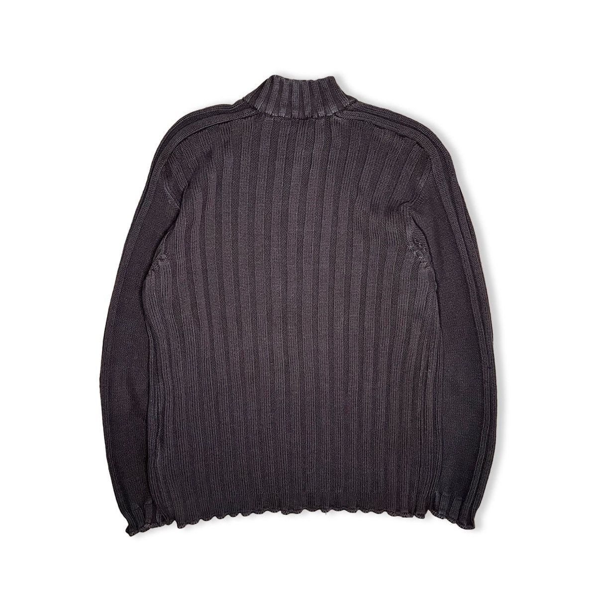 Oakley 2000’s Oakley Software Ribbed Knit 1/4 Zip Size US M / EU 48-50 / 2 - 2 Thumbnail