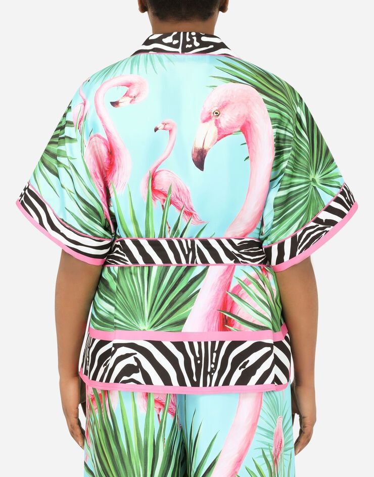 Dolce & Gabbana o1y0925 Short Sleeves Shirt in Multicolor Size XS / US 0-2 / IT 36-38 - 3 Thumbnail