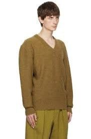 Lemaire Lemaire Knit Wool V Neck Pullover Sweater Medium Size US M / EU 48-50 / 2 - 5 Thumbnail