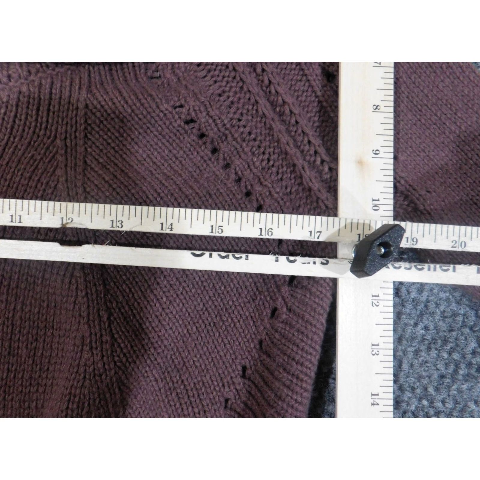 Loft LOFT Sweater Pullover Cowl Neck Knit Long Sleeve Wool Acrylic Purple Small Regular Women" Size S / US 4 / IT 40 - 4 Thumbnail