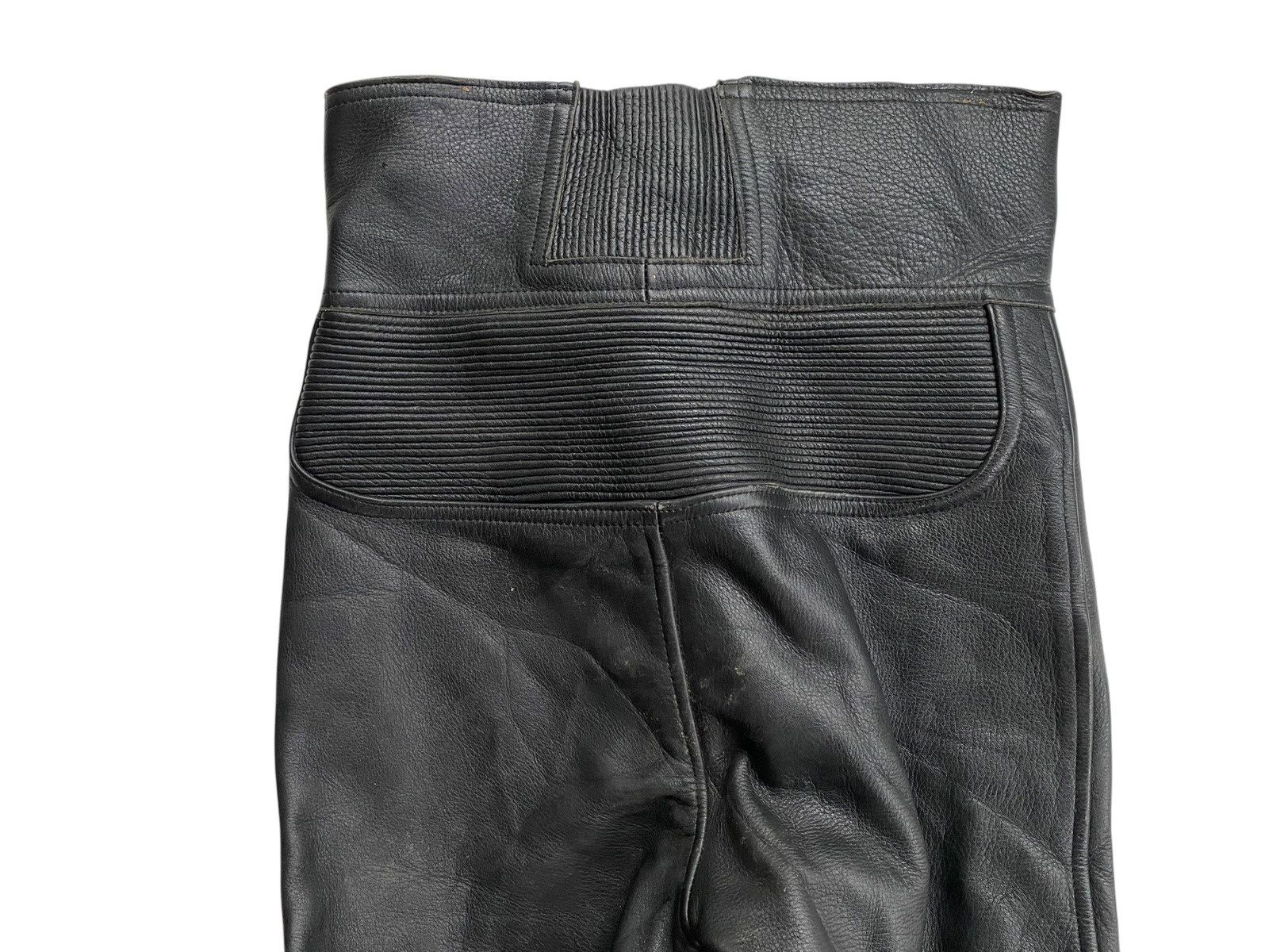Genuine Leather Vtg Leather Pants Biker Size US 31 - 7 Thumbnail