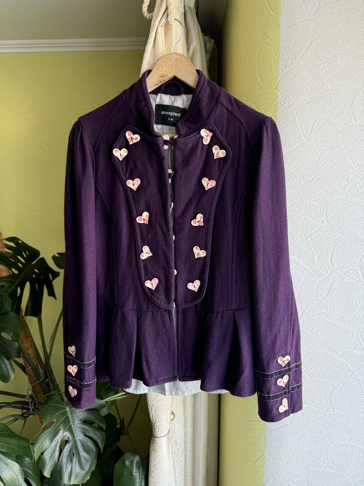 Hysteric Glamour Vintage Military Napoleon Bohemian Wool Blazer Jacket Size M / US 6-8 / IT 42-44 - 3 Thumbnail