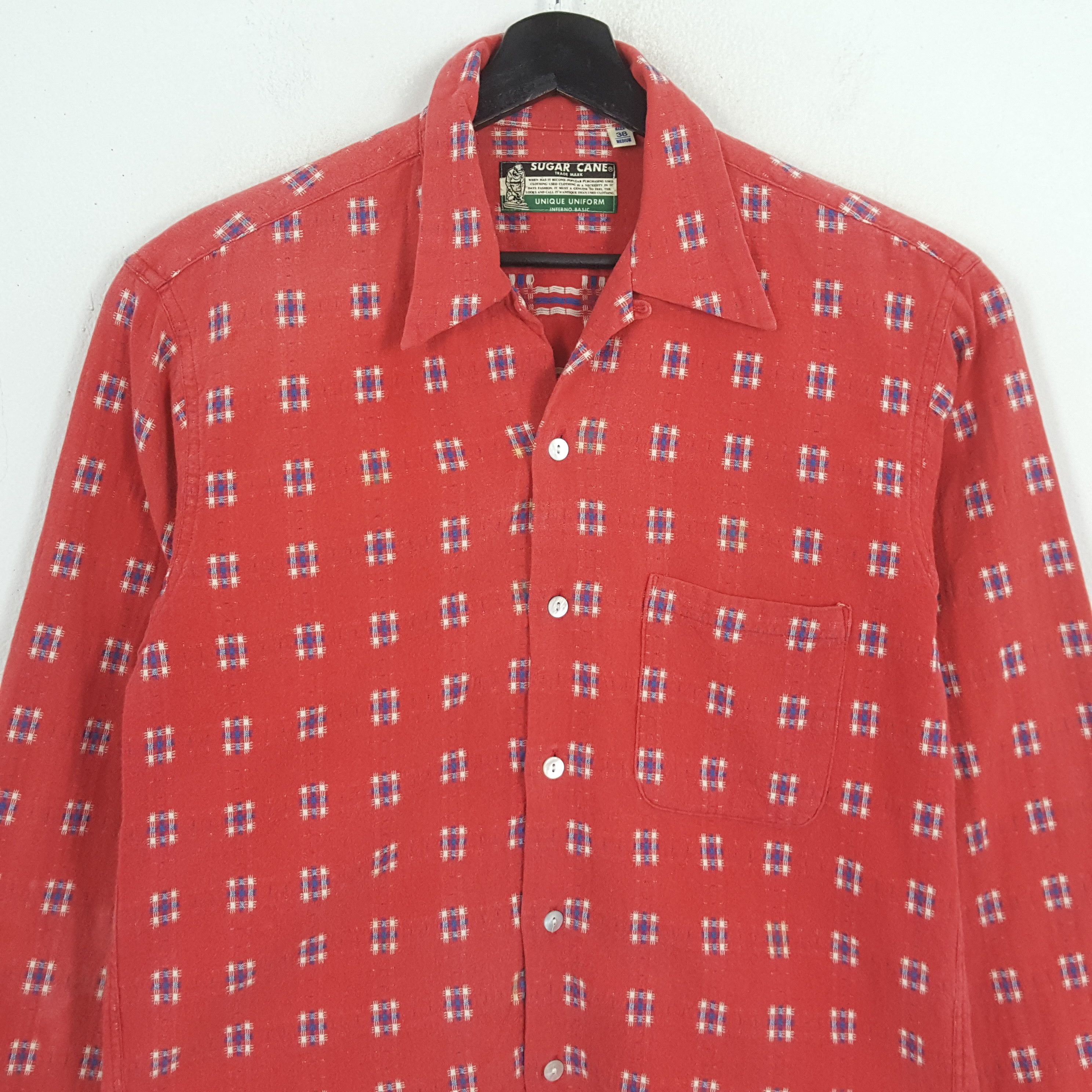 Japanese Brand × Sugar Cane × Vintage SUGAR CANE Shirt Japanese Brand Classic Style Size US M / EU 48-50 / 2 - 2 Thumbnail