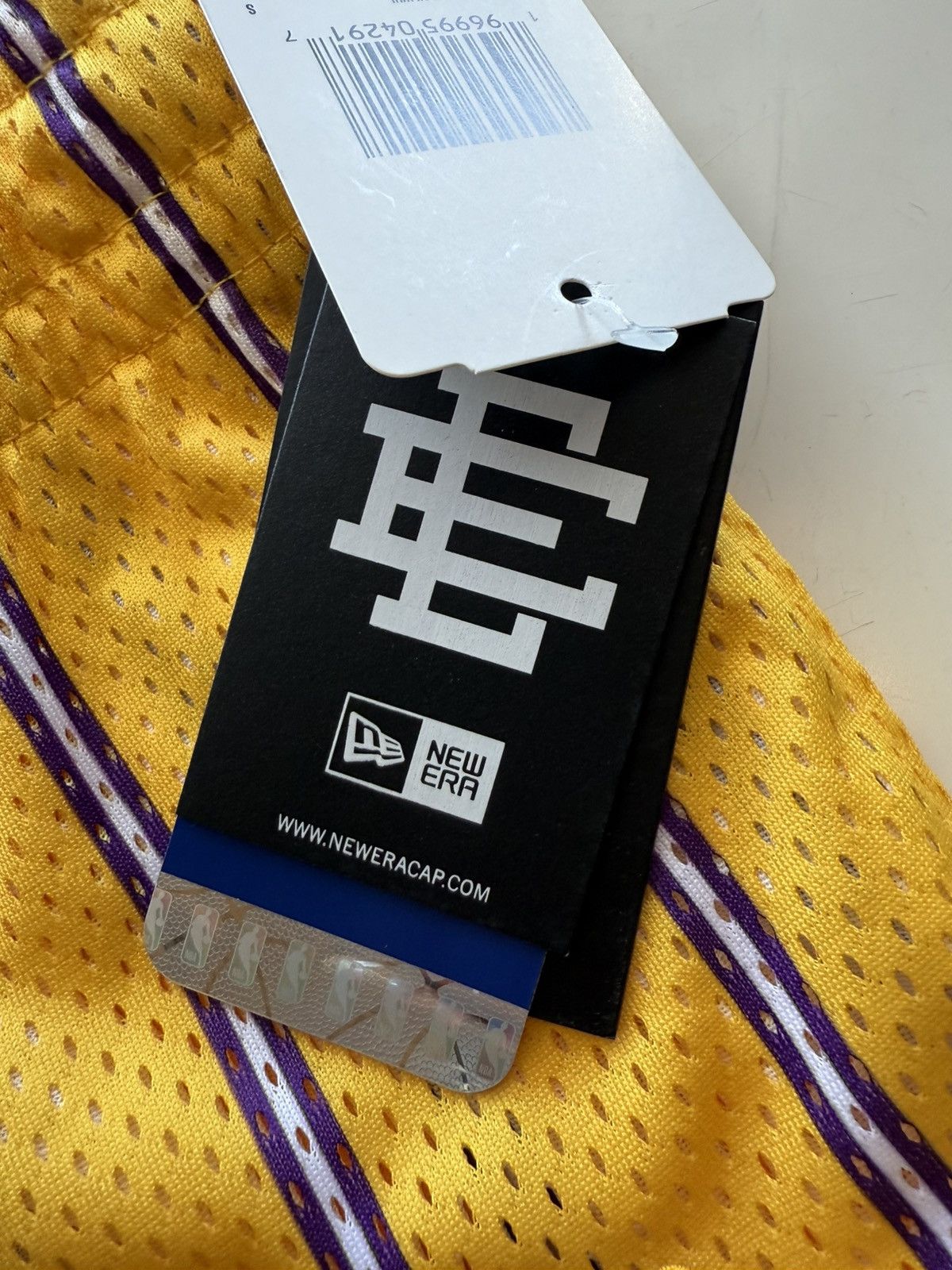 Eric Emanuel × New Era Eric emmanual/Los Angeles Lakers mesh short Size US 26 / EU 42 - 6 Thumbnail