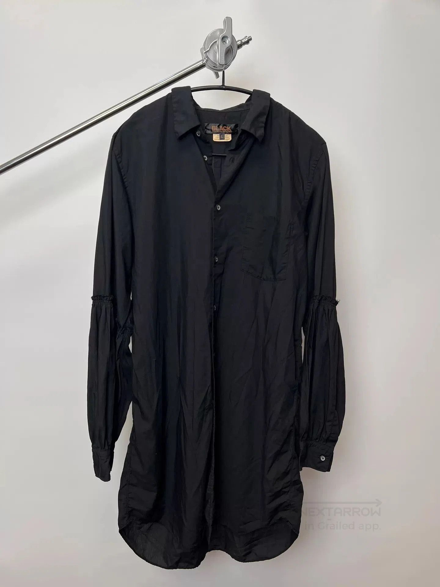 Comme des Garcons Black Long Sleeve Button-Up Shirt. Size US L / EU 52-54 / 3 - 2 Thumbnail