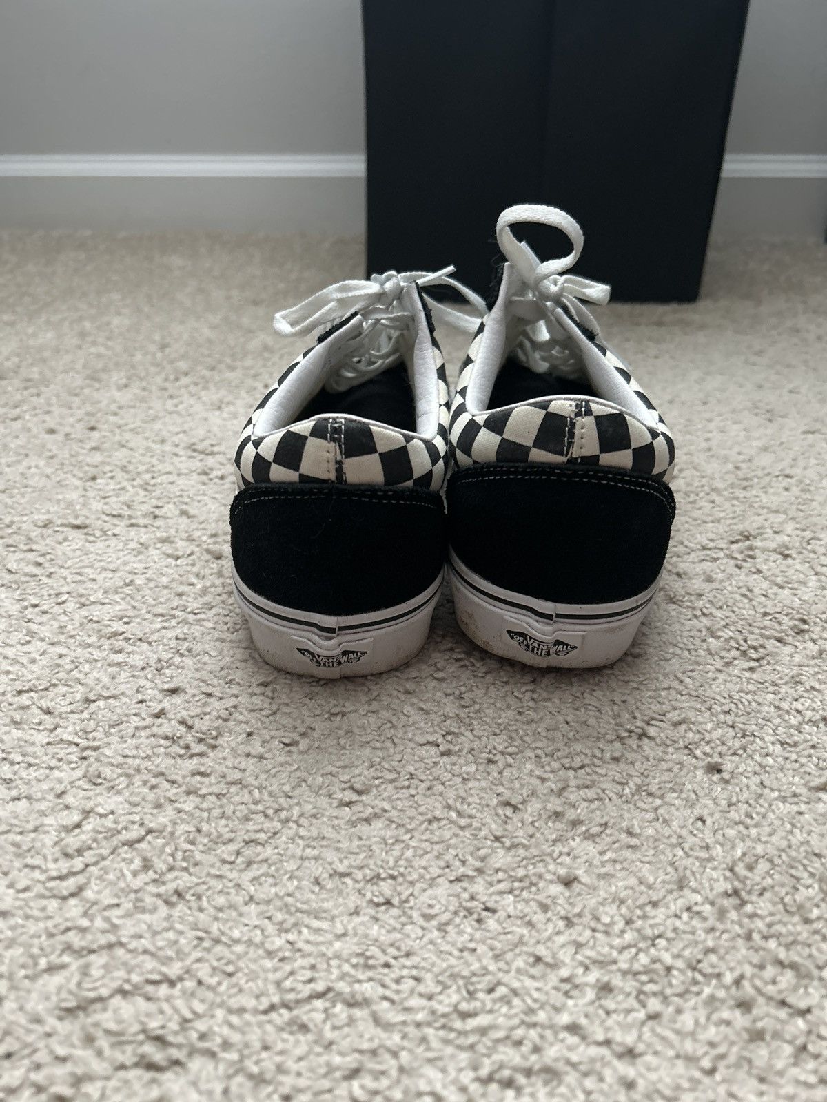 Vans Black/White Checkerboard Vans Size US 10.5 / EU 43-44 - 4 Thumbnail